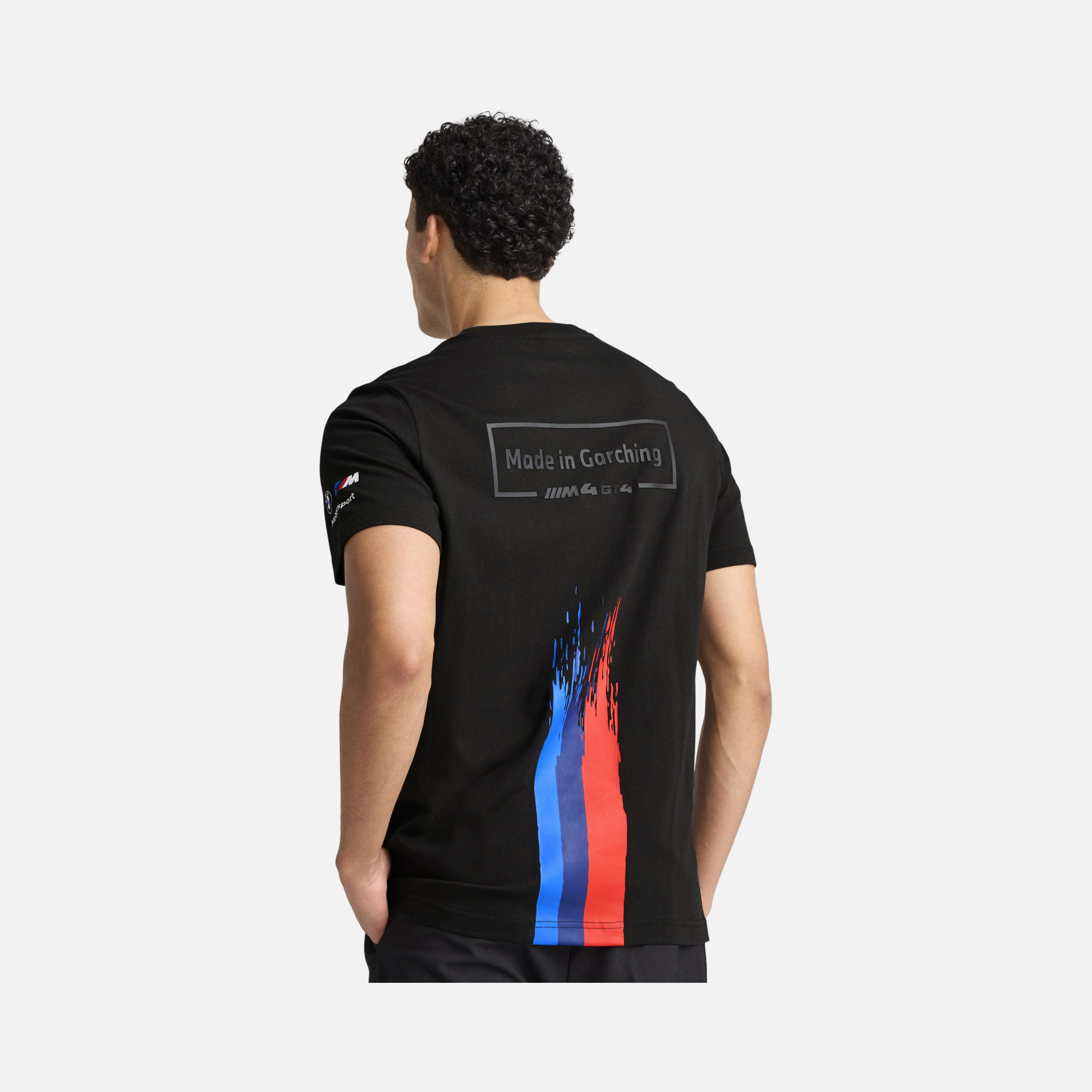 Puma BMW M Motorsport ''Inspired by Hybrid V8'' Regular-Fit Short-Sleeve Erkek Tişört