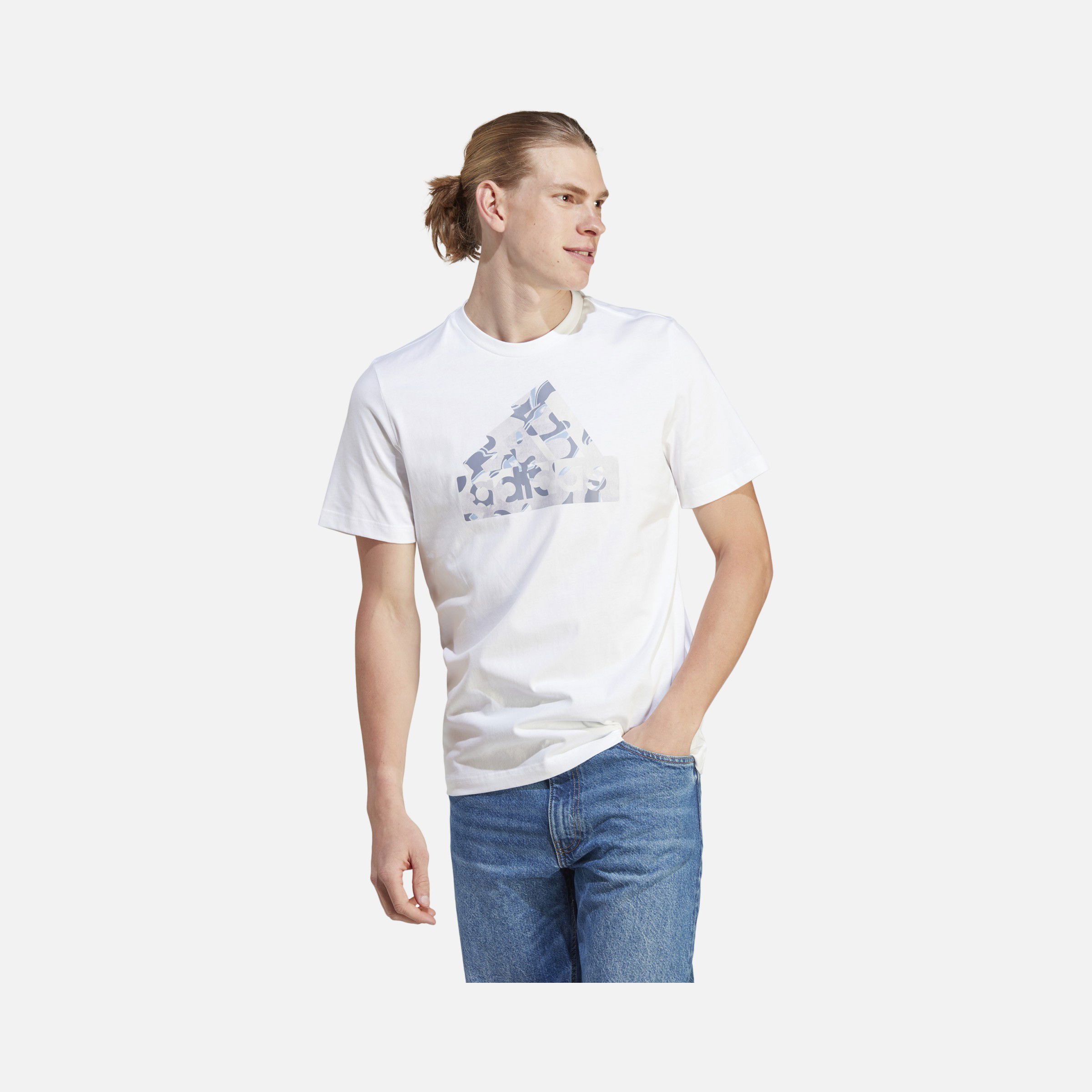 adidas Sportswear Future Icons Camuoflage Graphic Short-Sleeve Erkek Tişört