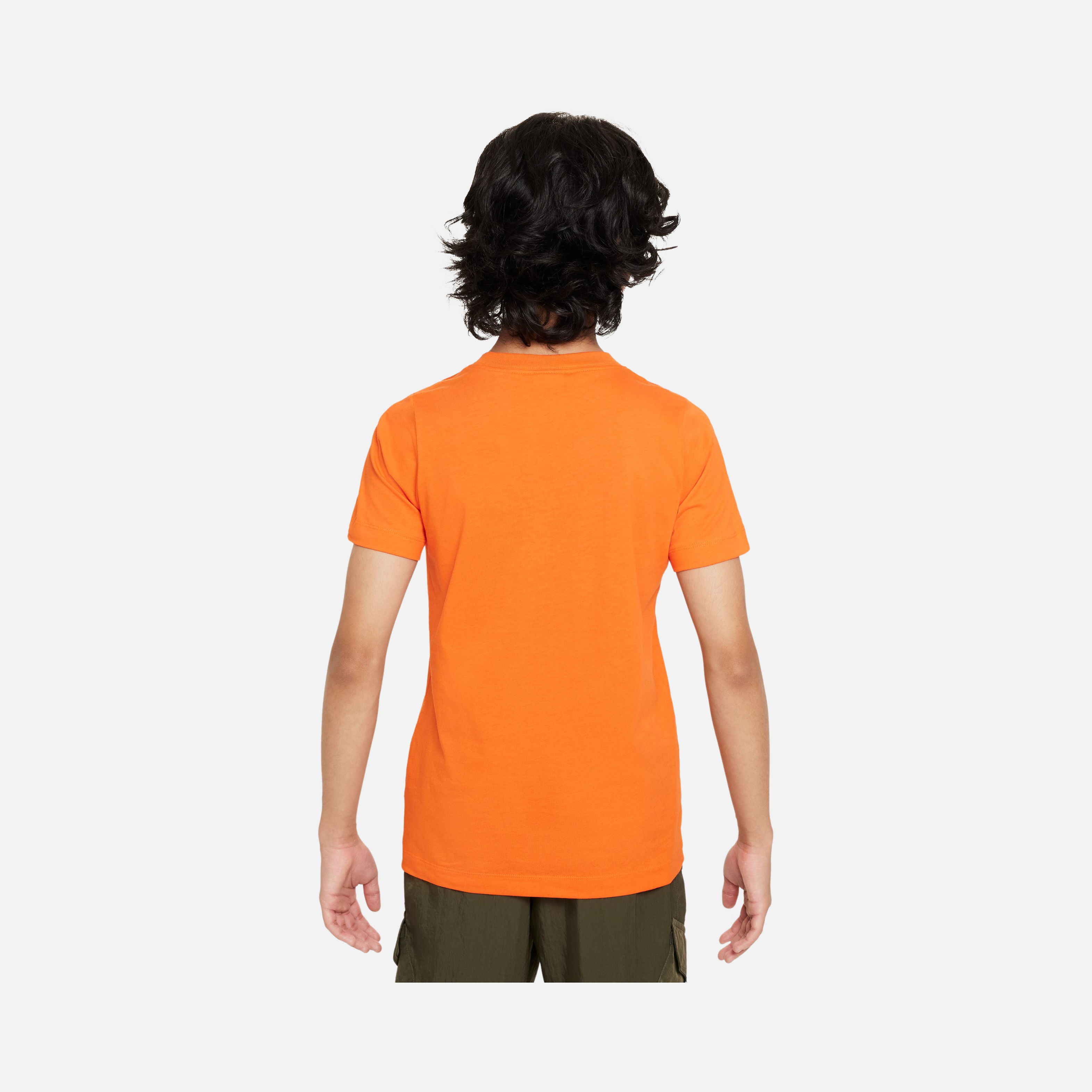 Nike Sportswear ''Multi Spray Paint Swoosh Logo'' Short-Sleeve (Boys') Çocuk Tişört
