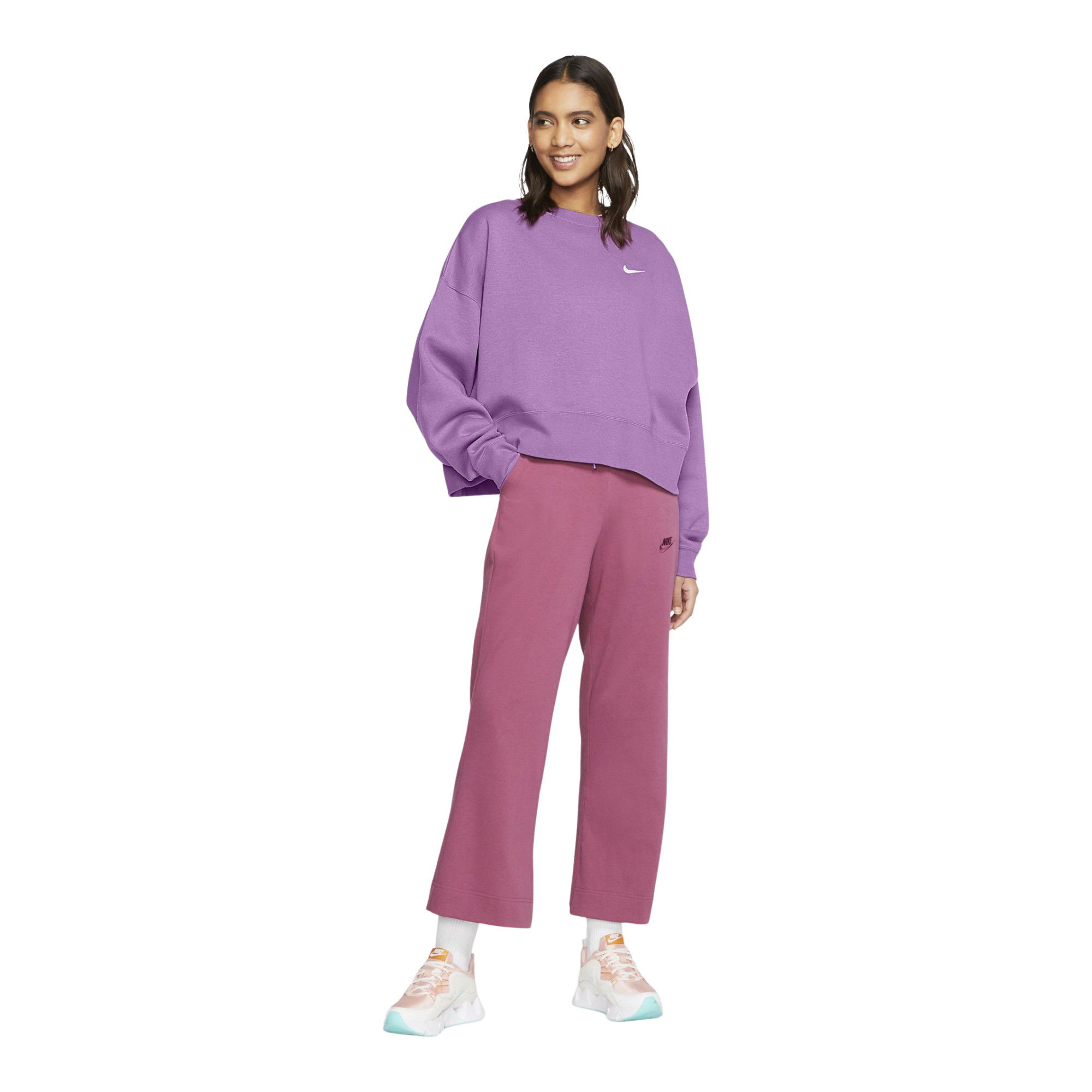Nike Sportswear Essentials Fleece Crew Kadın Sweatshirt