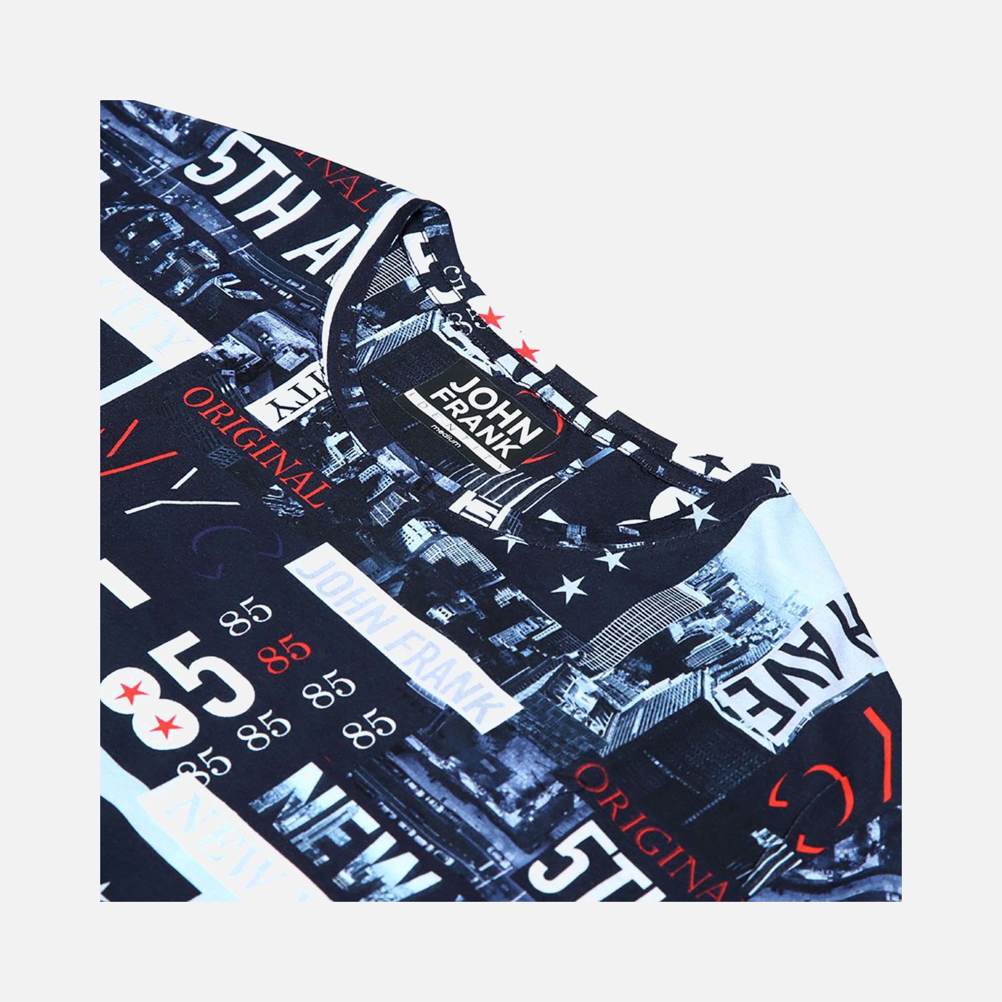 John Frank Digital Printing Erkek Tişört