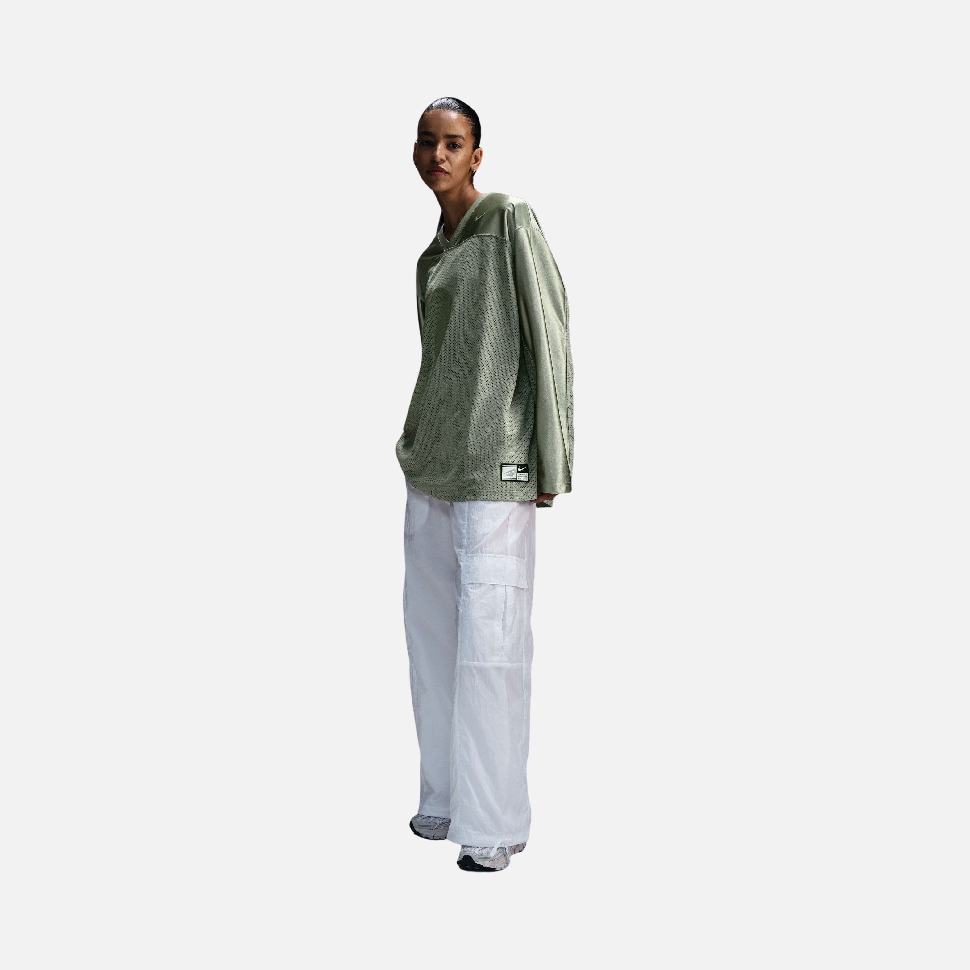 Nike Sportswear Jersey Dance Oversized Long-Sleeve Kadın Tişört