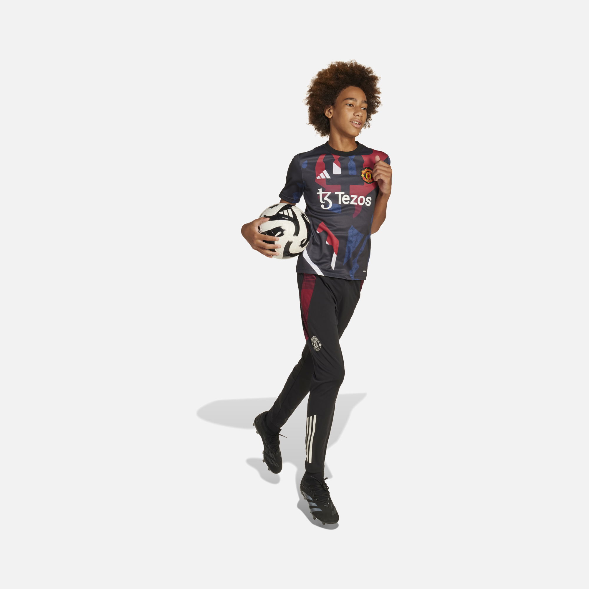 adidas Manchester United 2024/2025 Pre-Match Jersey Short-Sleeve Çocuk Forma
