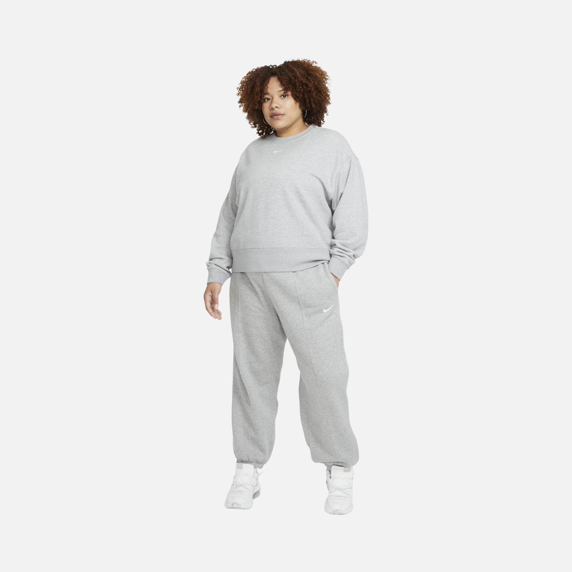Nike Sportswear Phoenix Fleece Over-Oversized Crew-Neck Kadın Sweatshirt
