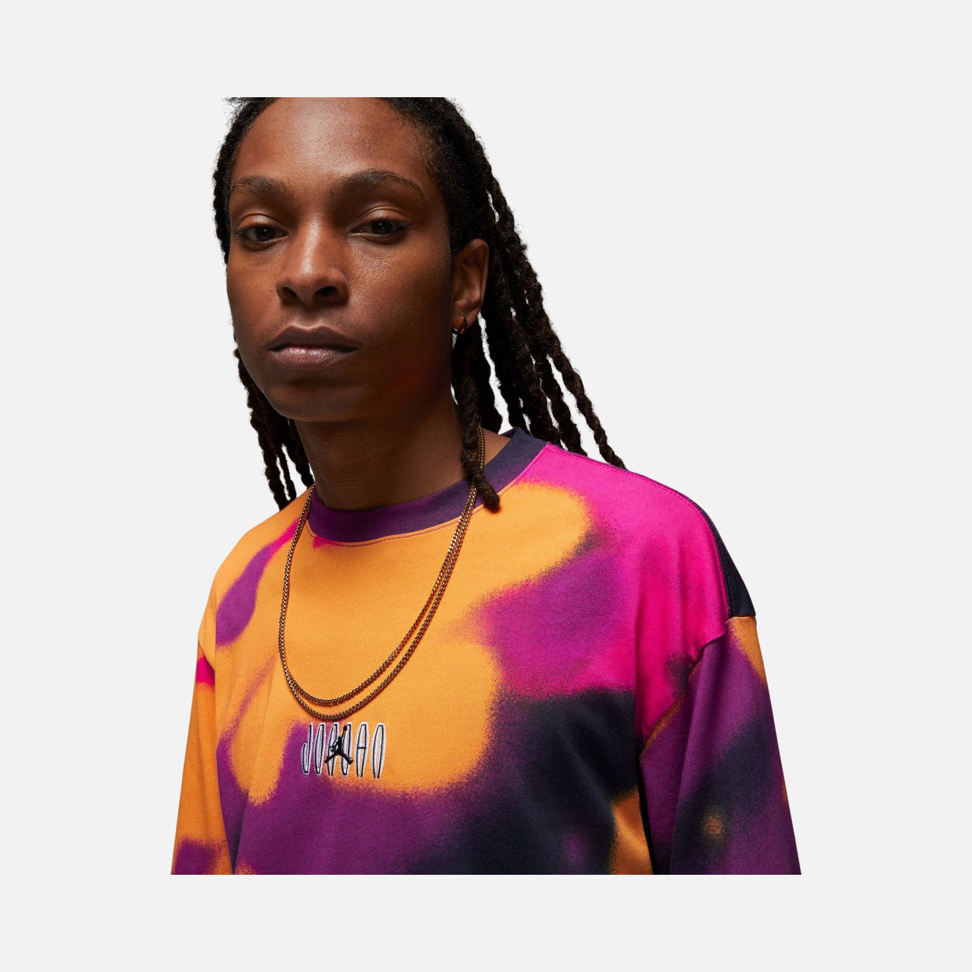 Nike Jordan Flight MVP Statement 85 AOP Long-Sleeve Erkek Tişört