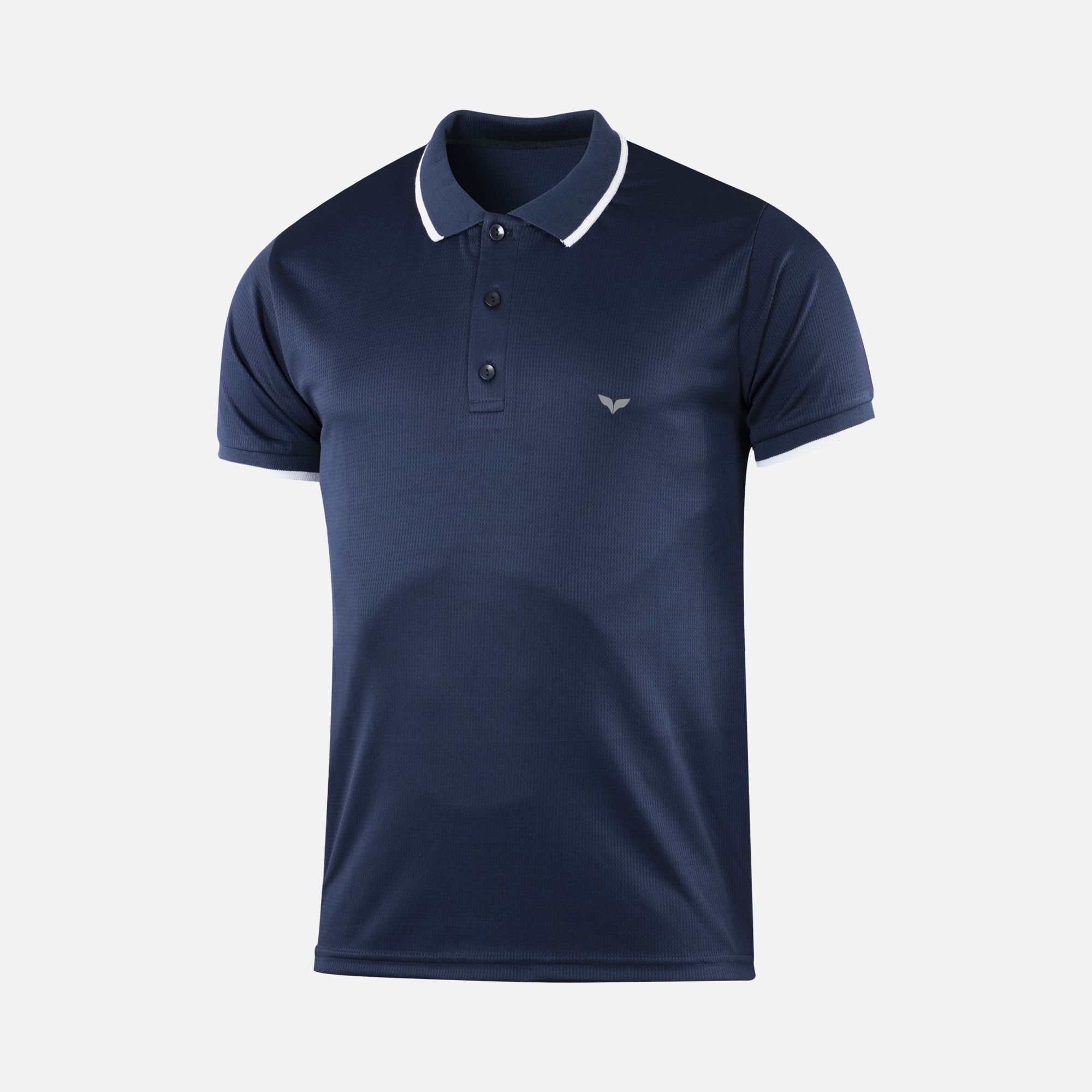 Barçın Basics Lacivert Polo Erkek Tişört
