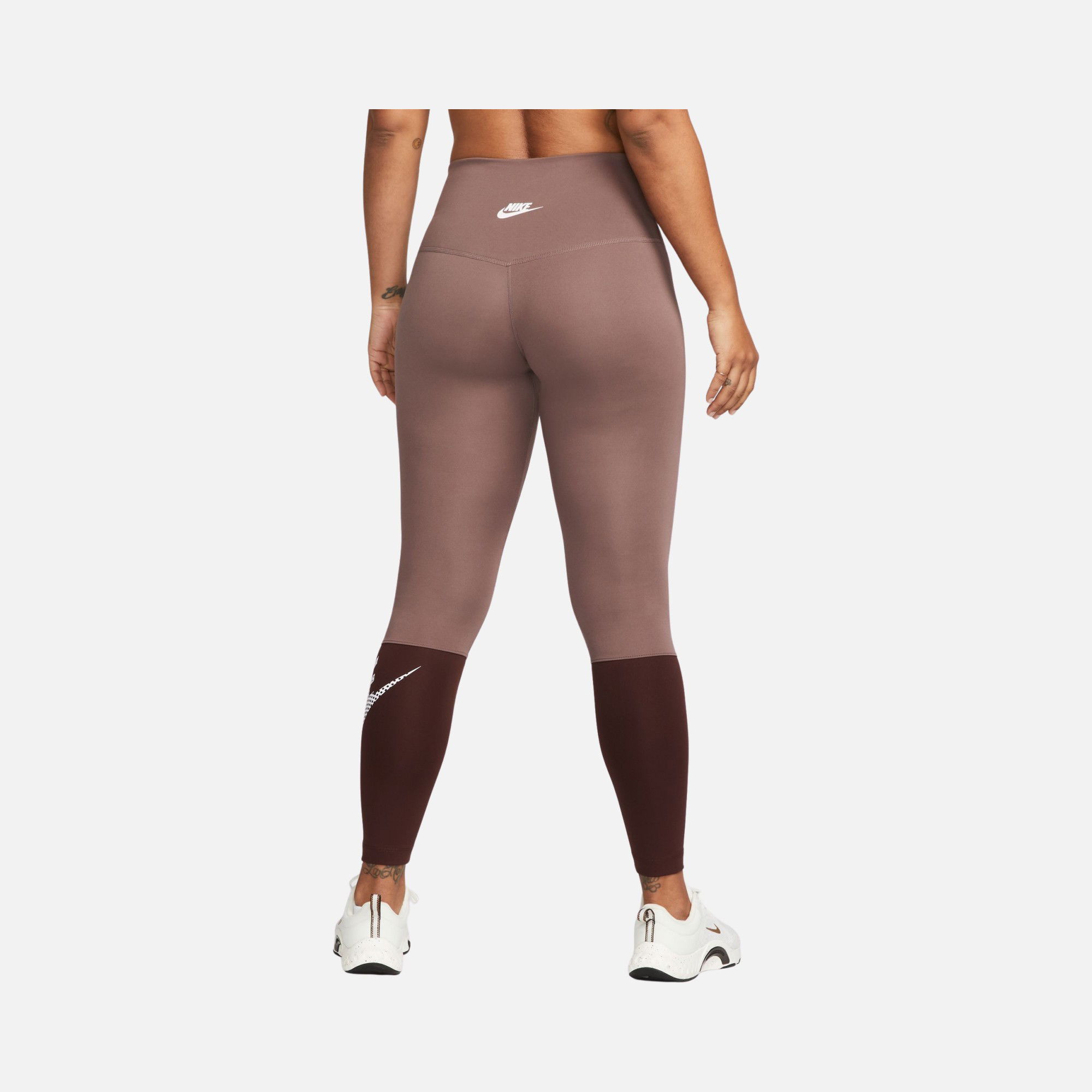 Nike Dri-Fit One Colorblock High-Waisted Dance Training Kadın Tayt