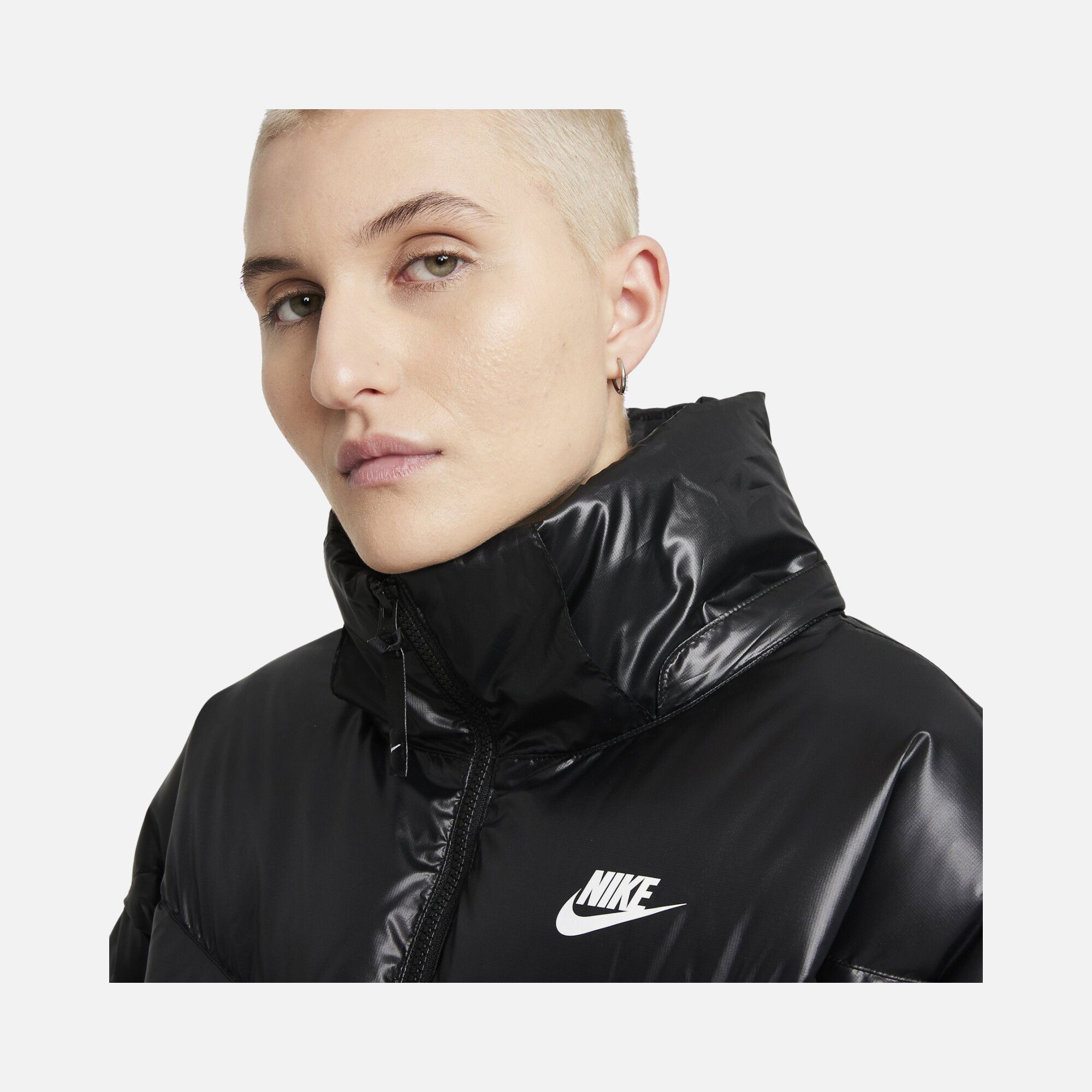 Nike Sportswear Therma-Fit Repel Synthetic-Fill Full-Zip Hoodie Kadın Parka