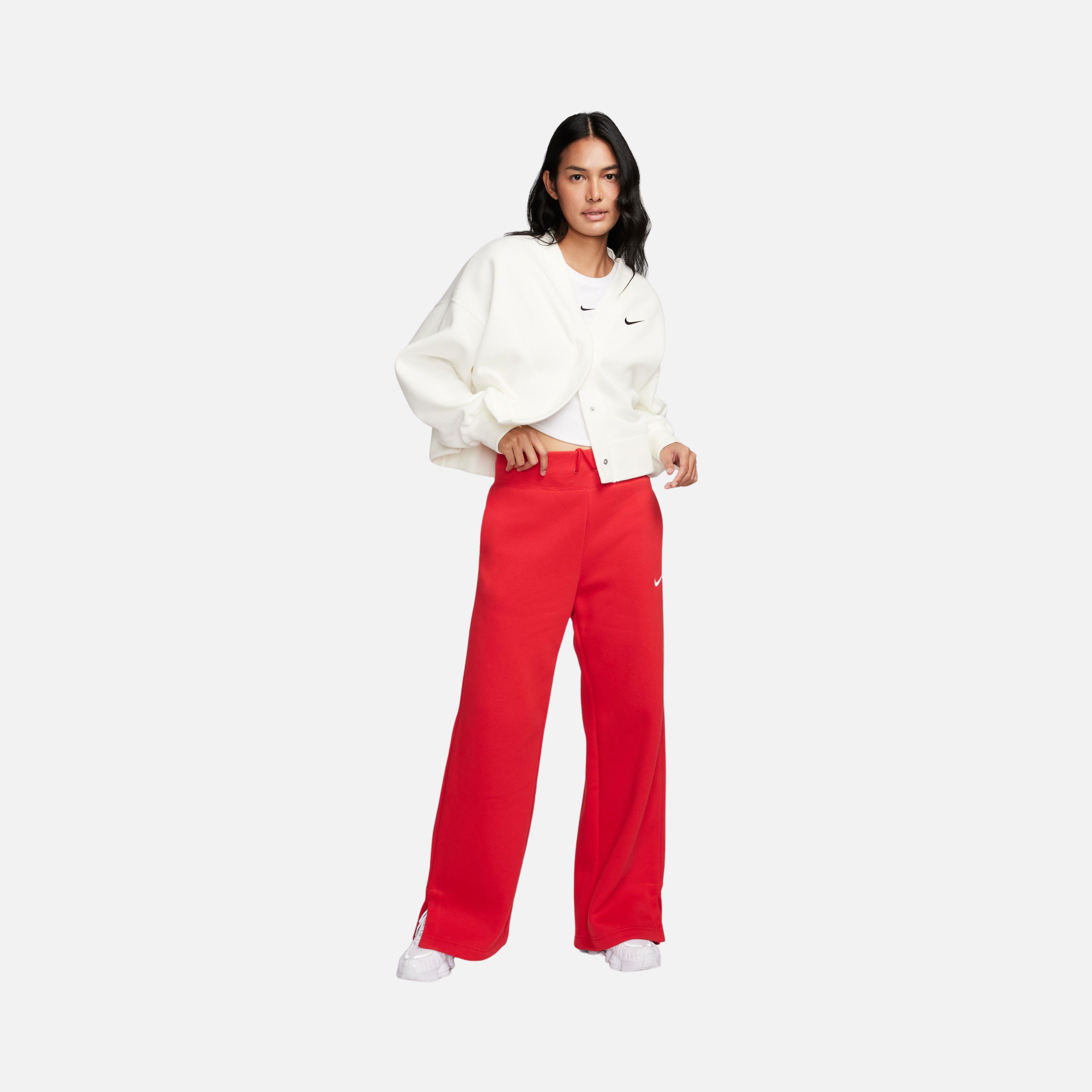 Nike Sportswear Phoenix Fleece High-Waisted Wide Kadın Eşofman Altı