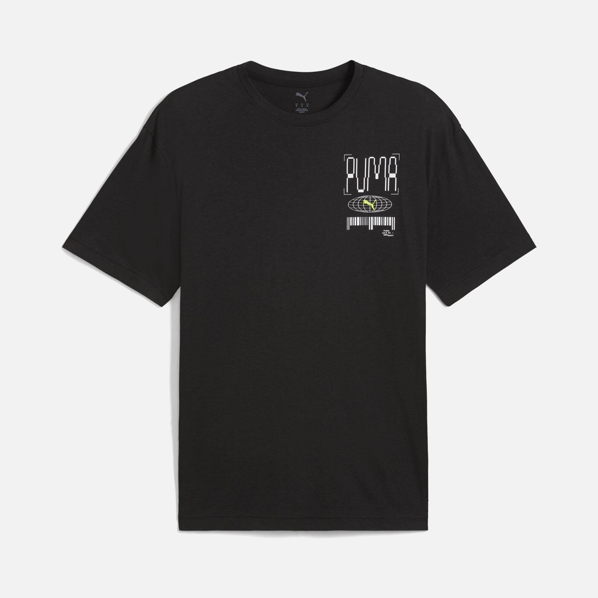 Puma Graphics Train Relaxed Short-Sleeve Erkek Tişört