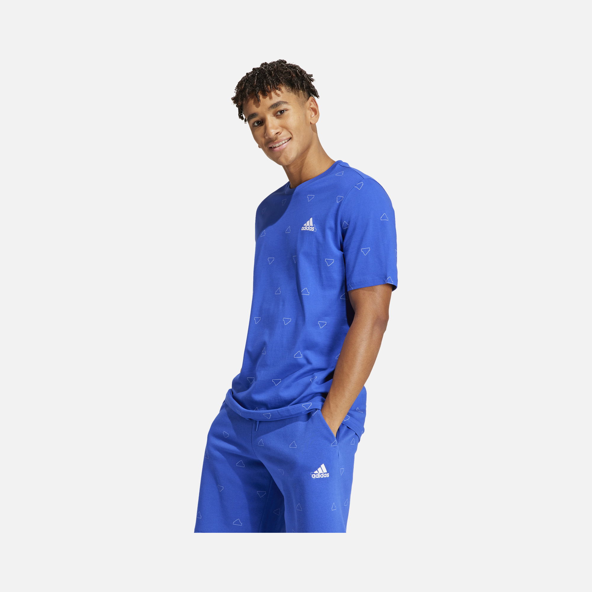 adidas Sportswear Monogram Graphic Short-Sleeve Erkek Tişört