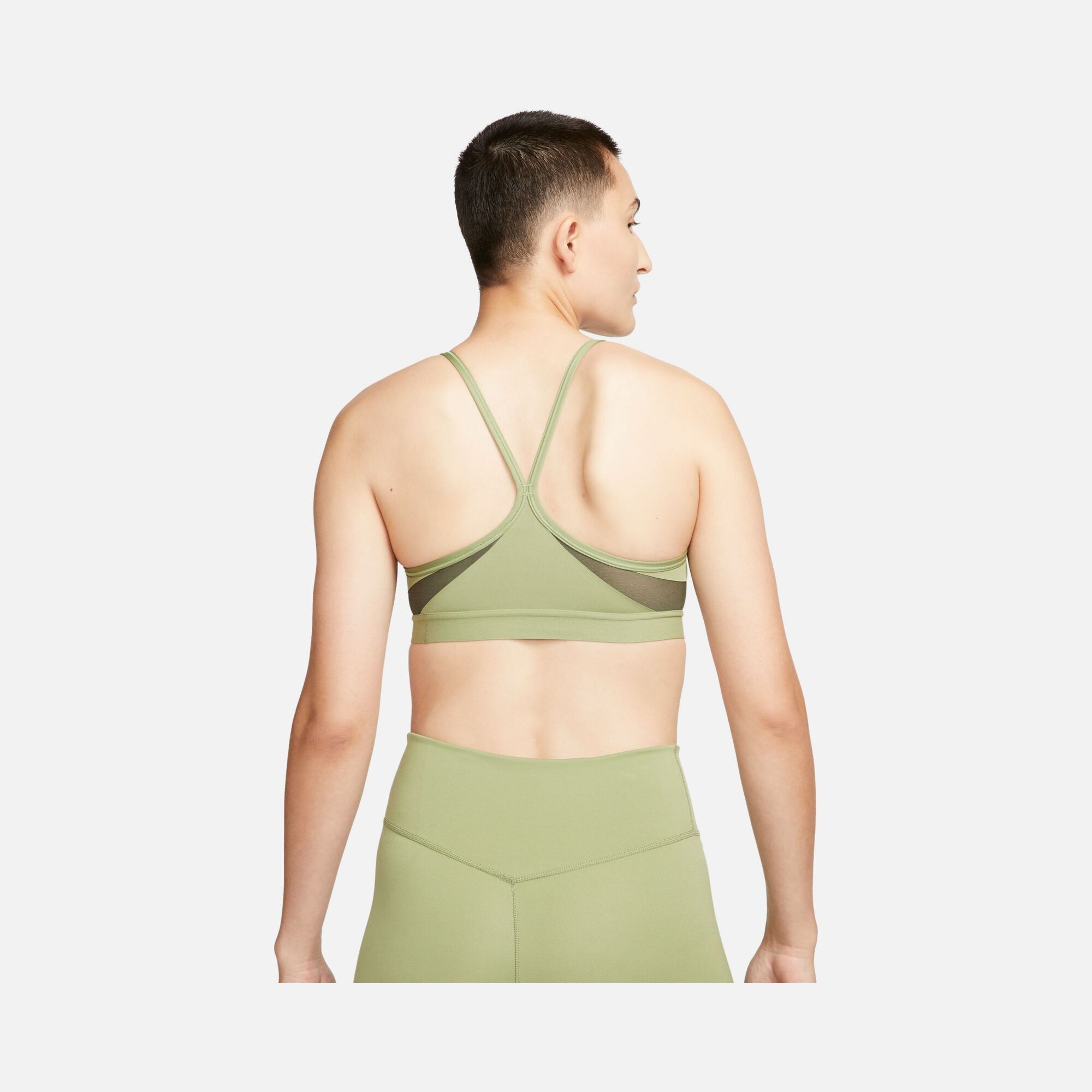 Nike Dri-Fit Indy V Neck Light-Support Sports Training Kadın Bra