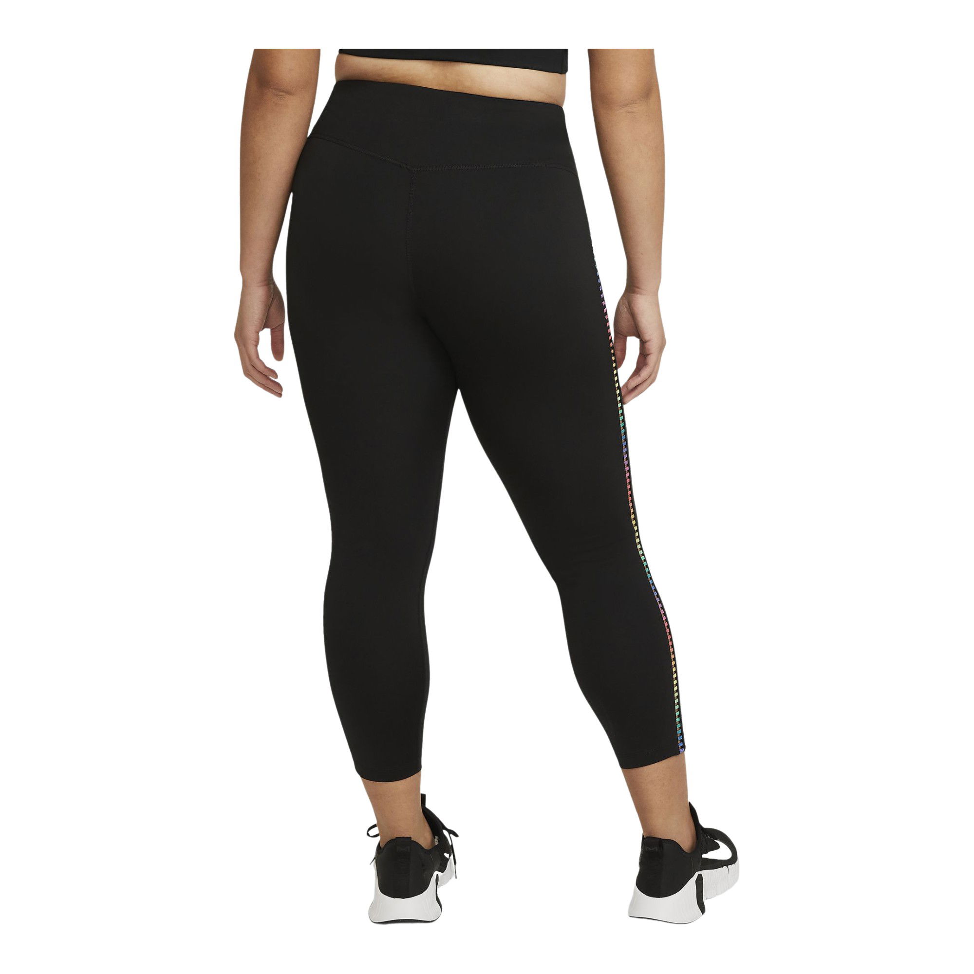 Nike One Rainbow Ladder Mid-Rise 7/8 Leggings Kadın Tayt