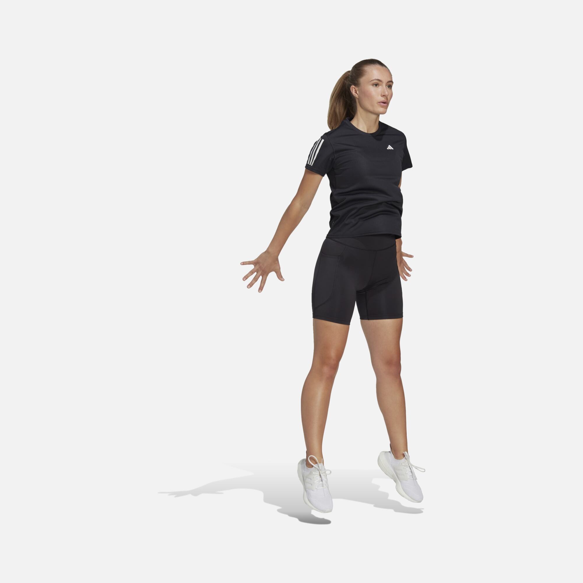 adidas Own the Run Regular-Fit Running Short-Sleeve Kadın Tişört