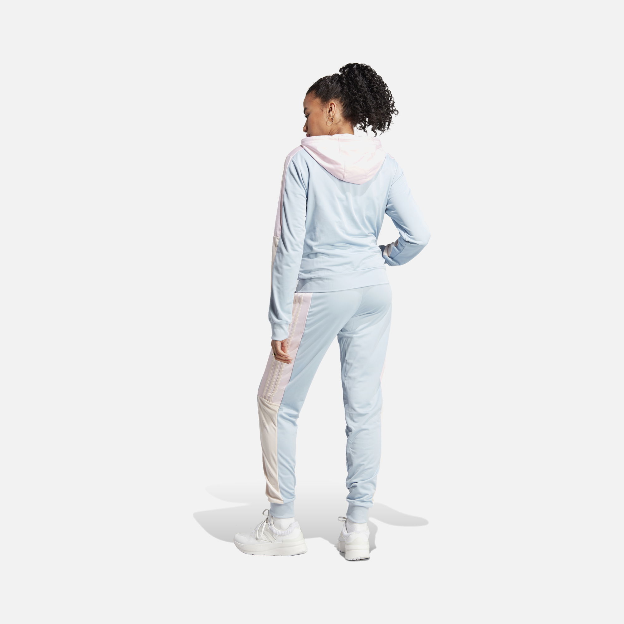 adidas Sportswear Boldblock Full-Zip 3-Stripes Kadın Eşofman Takımı