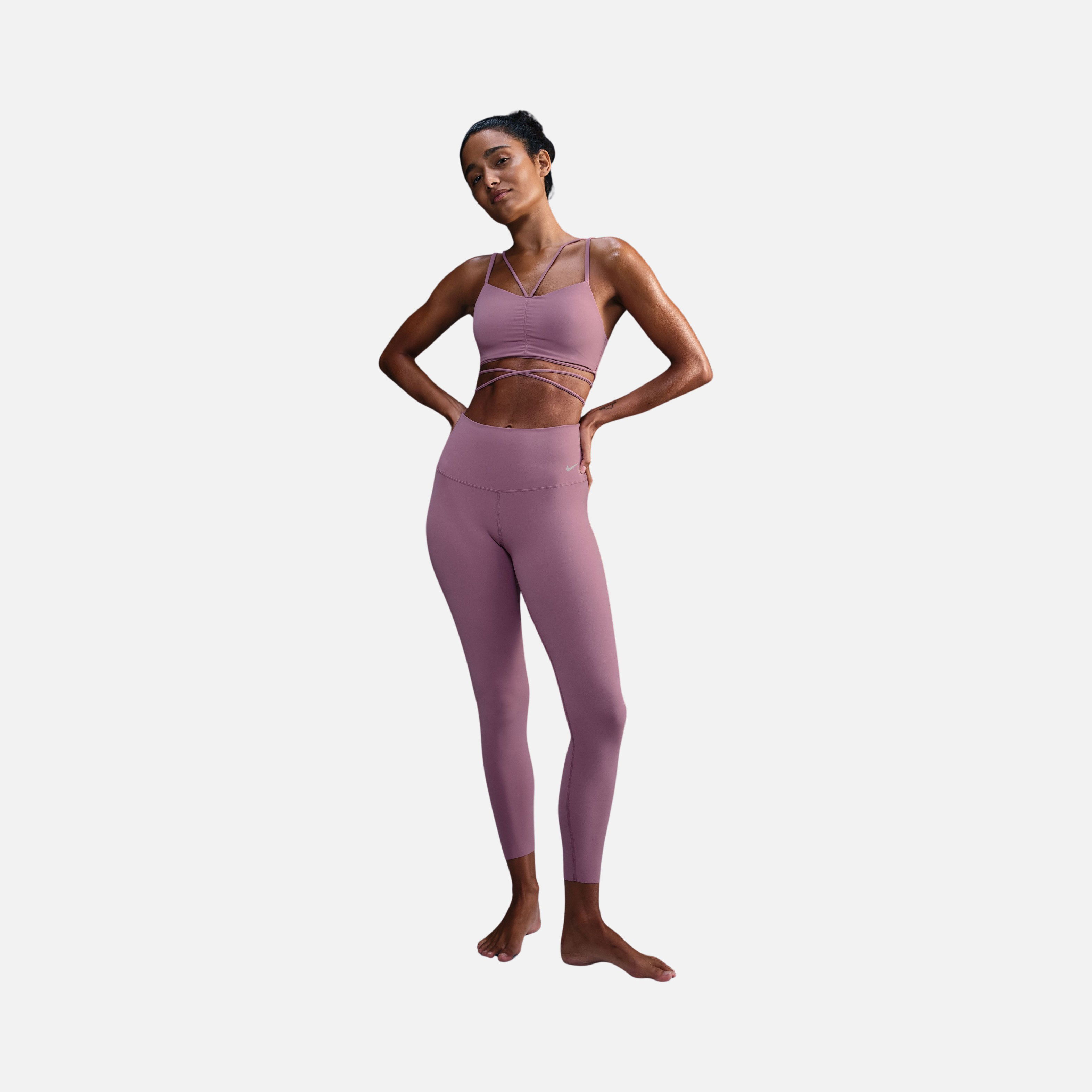 Nike Dri-Fit Zenvy Strappy Wrap Light-Support Padded Training Kadın Bra