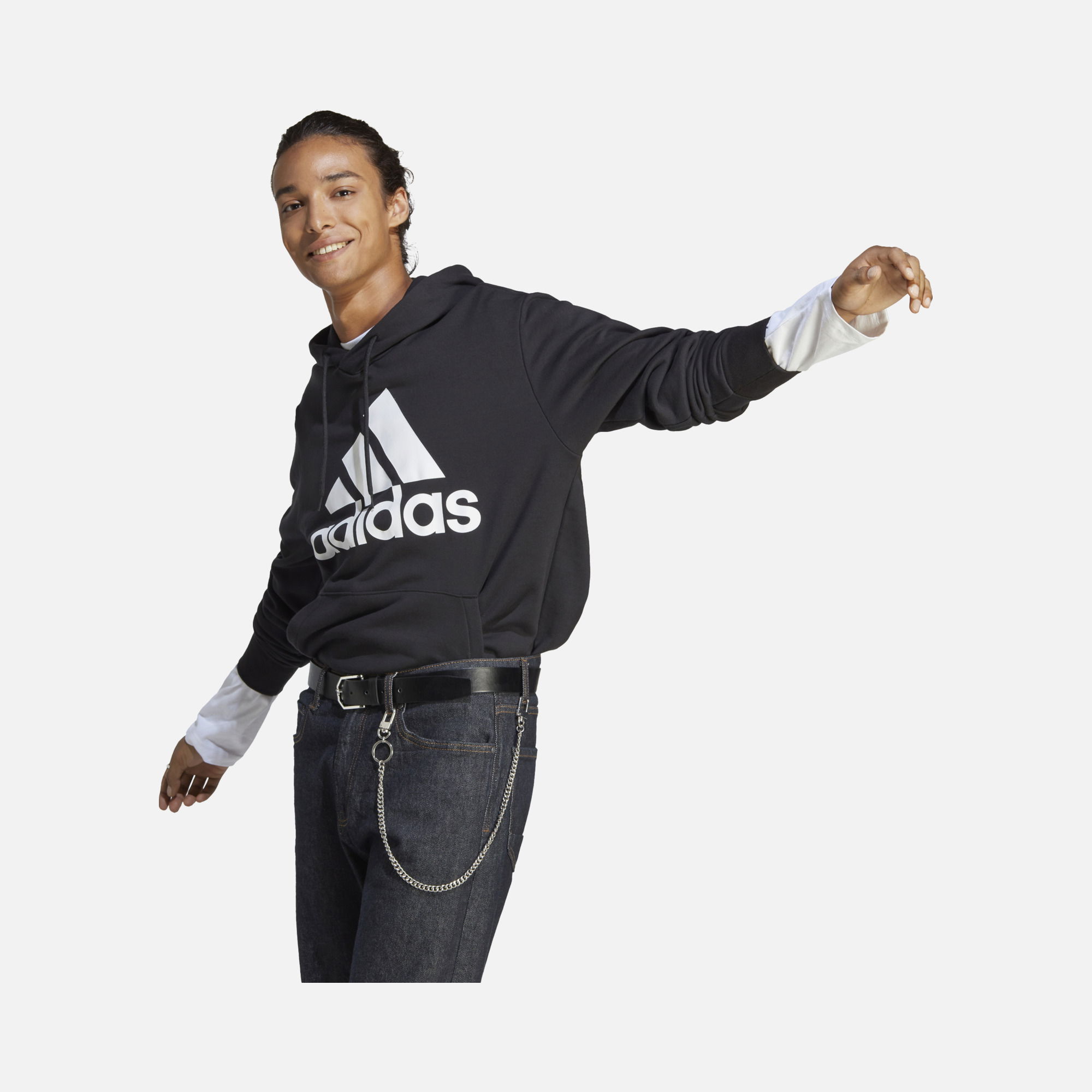 adidas Sportswear Essentials Big Logo Hoodie Erkek Sweatshirt
