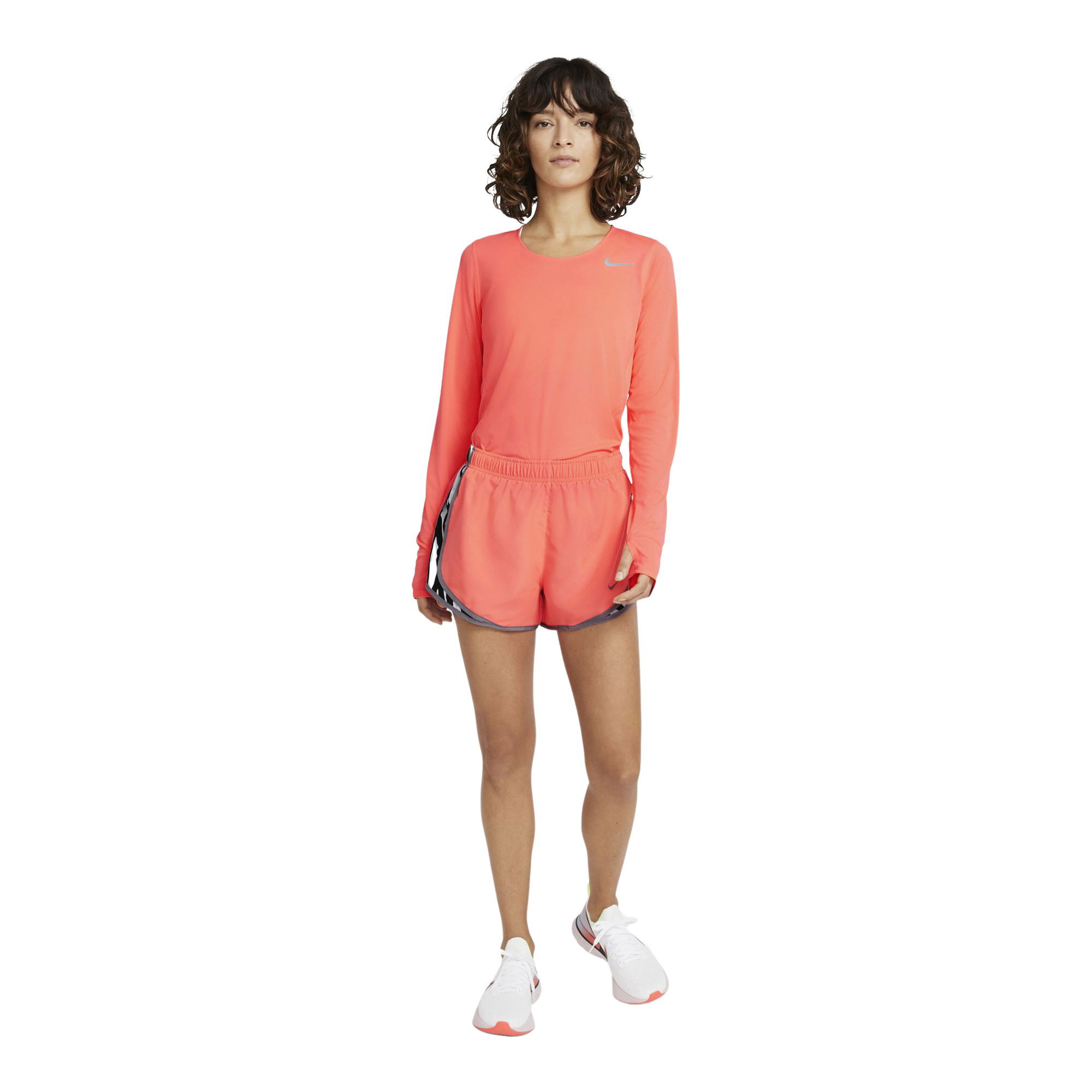 Nike City Sleek Long-Sleeve Running Top Kadın Tişört