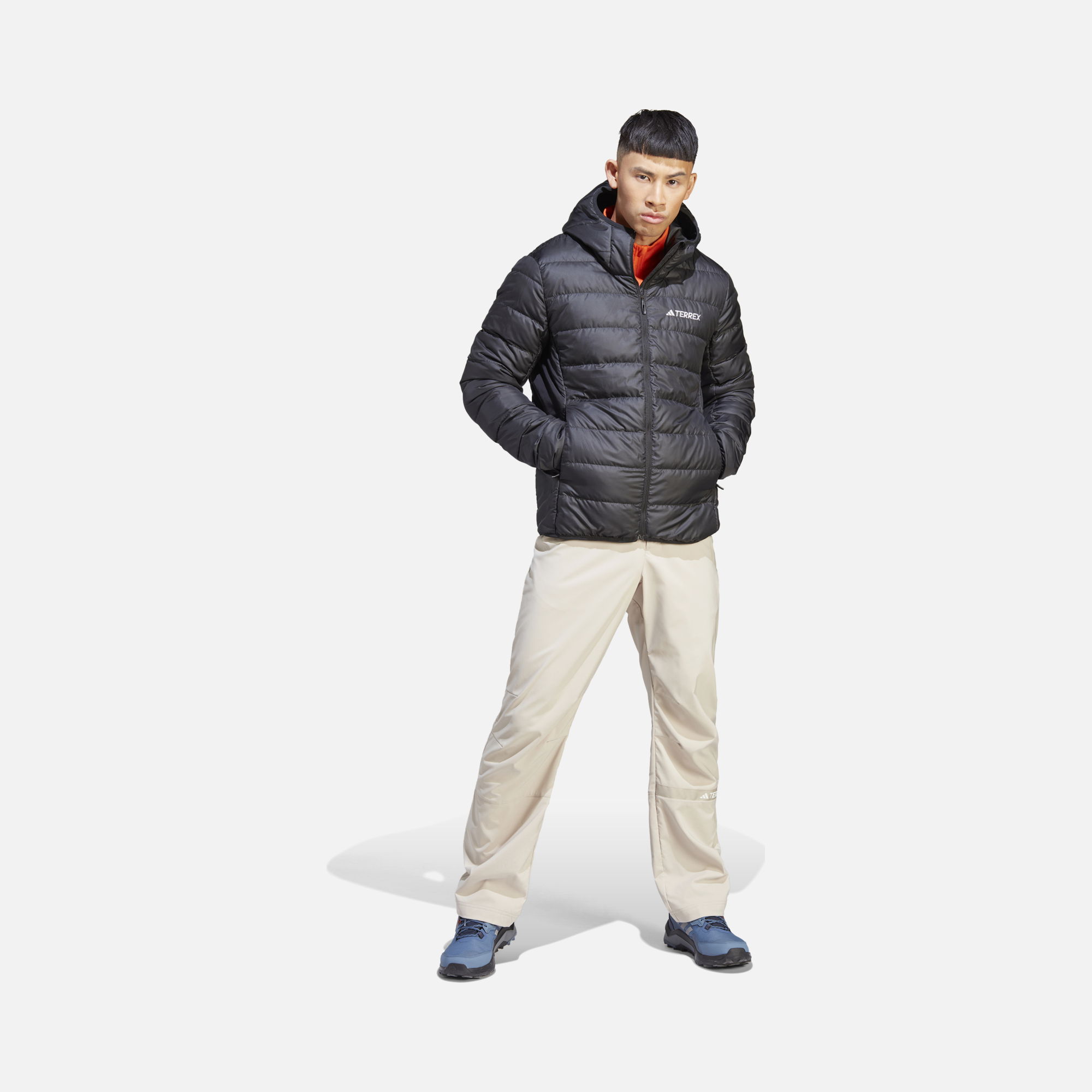 adidas Terrex Multi Light Down Full-Zip Hoodie Erkek Ceket