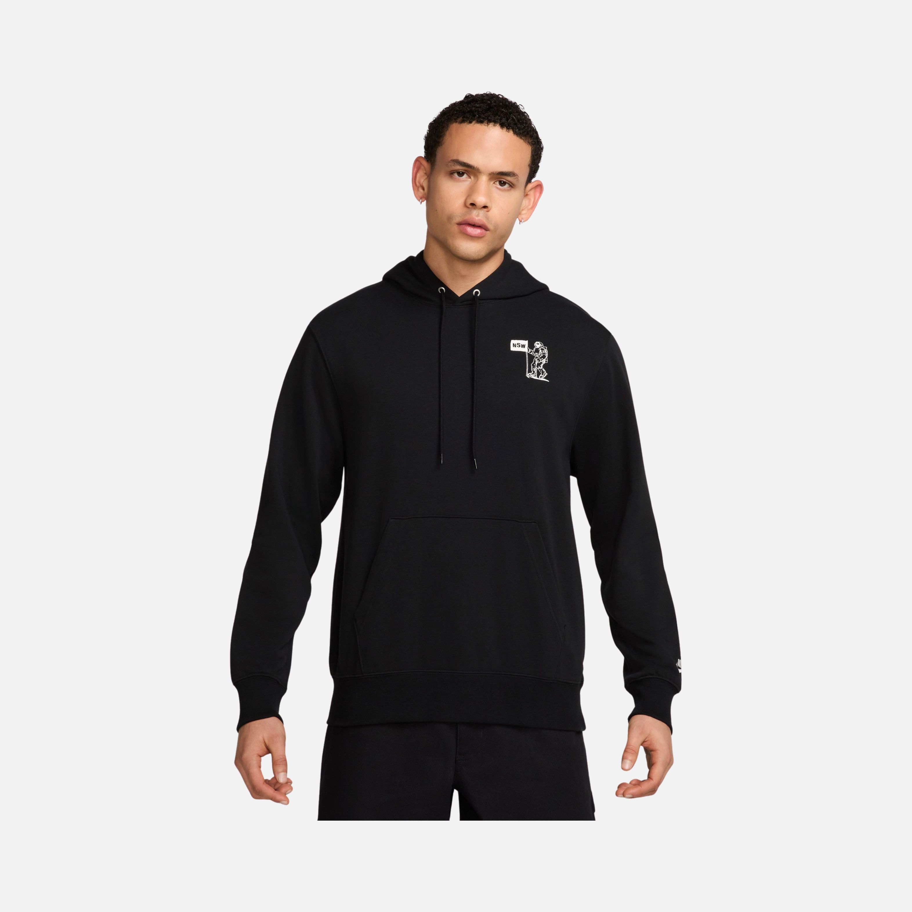 Nike Sportswear Club ''Moon Graphics'' French Terry Pullover Hooded Erkek Sweatshirt