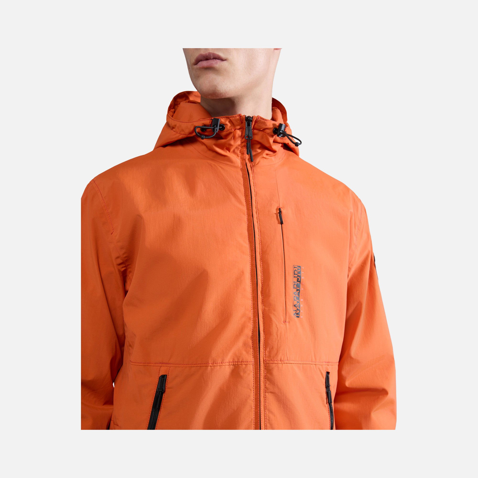 Napapijri Sportswear Tundra Mesh Lined Full-Zip Hoodie Erkek Ceket