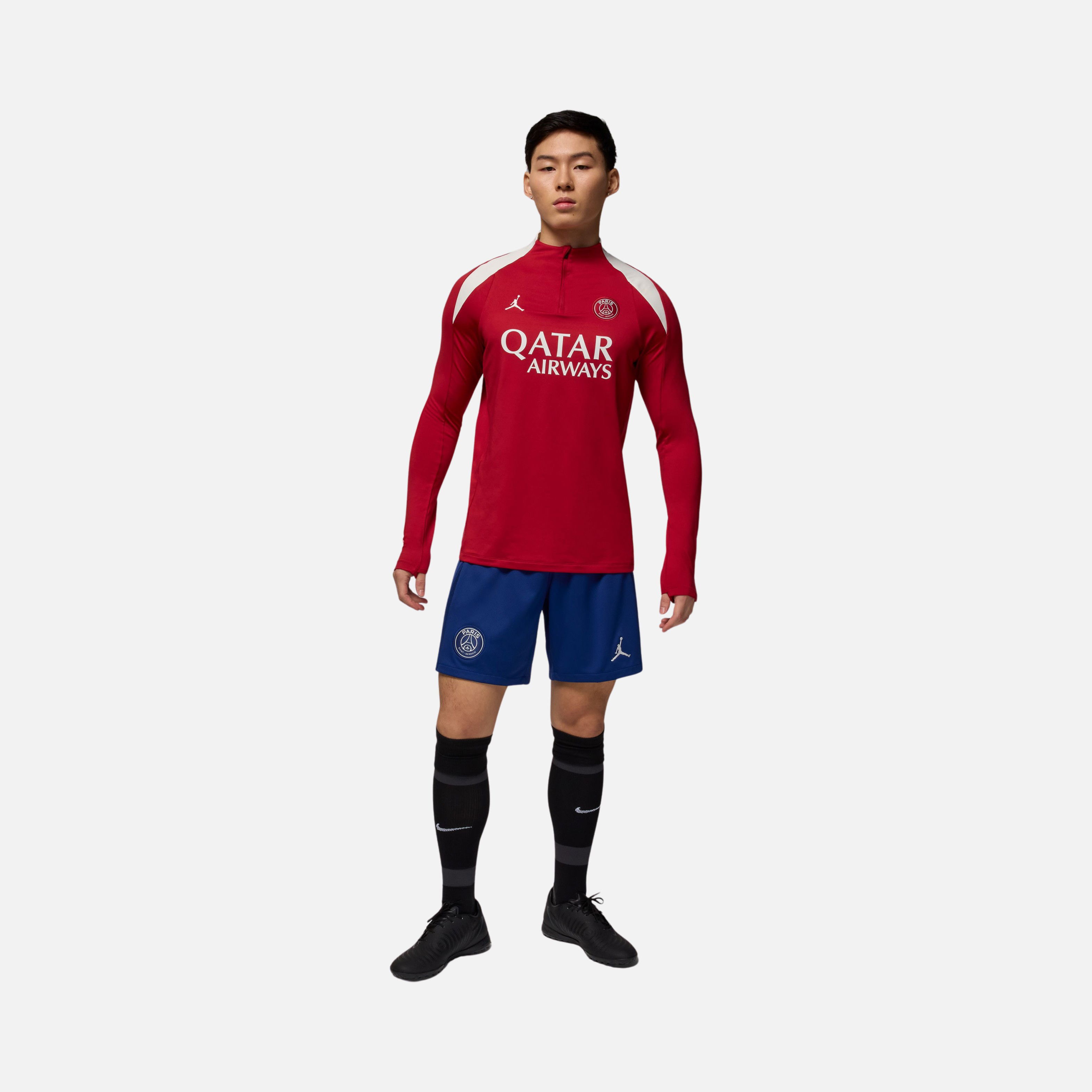 Nike Paris Saint-Germain Strike Fourth Jordan Dri-Fit Football Drill Training Long-Sleeve Erkek Tişört