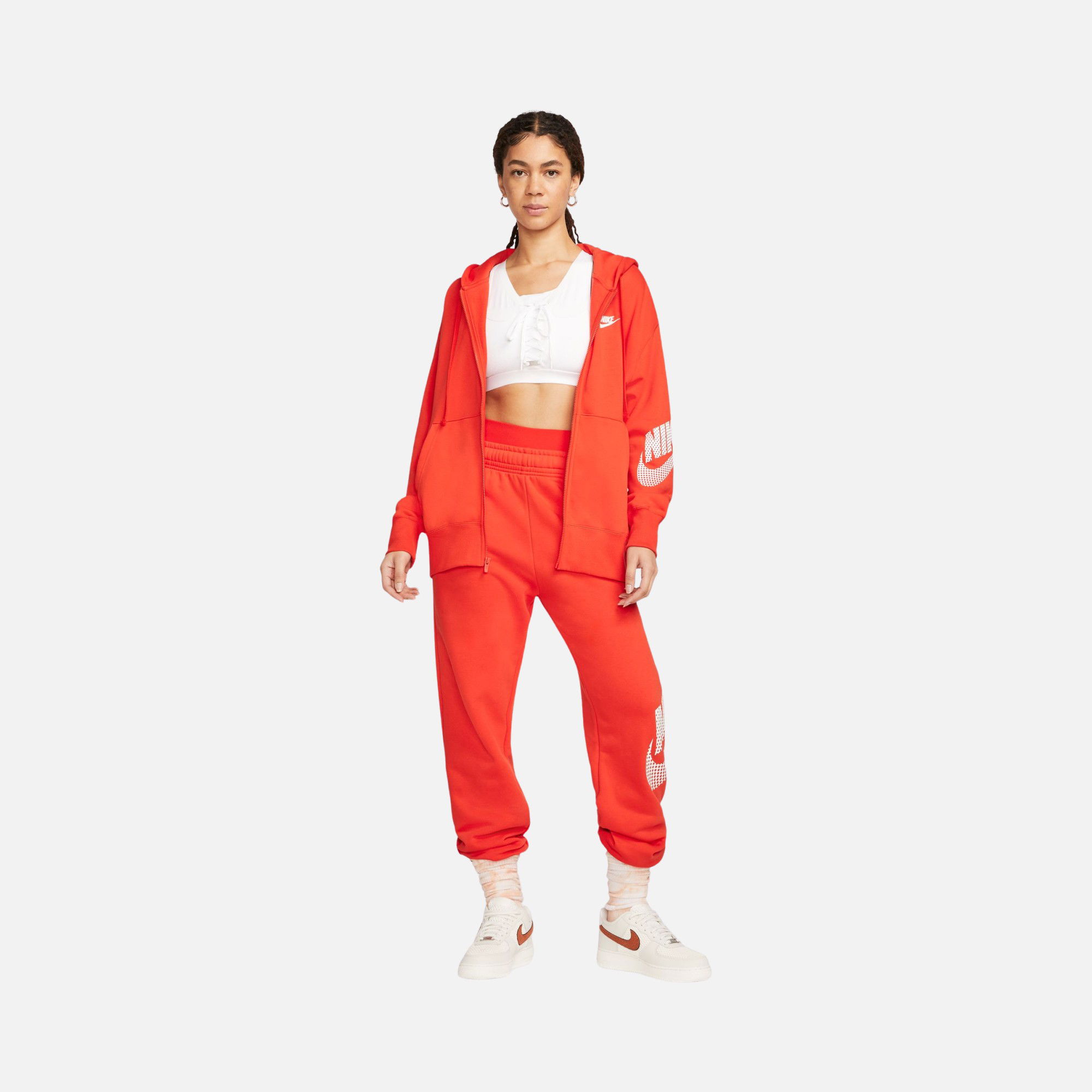 Nike Sportswear Gel-Dance Fleece Full-Zip Hoodie Kadın Sweatshirt