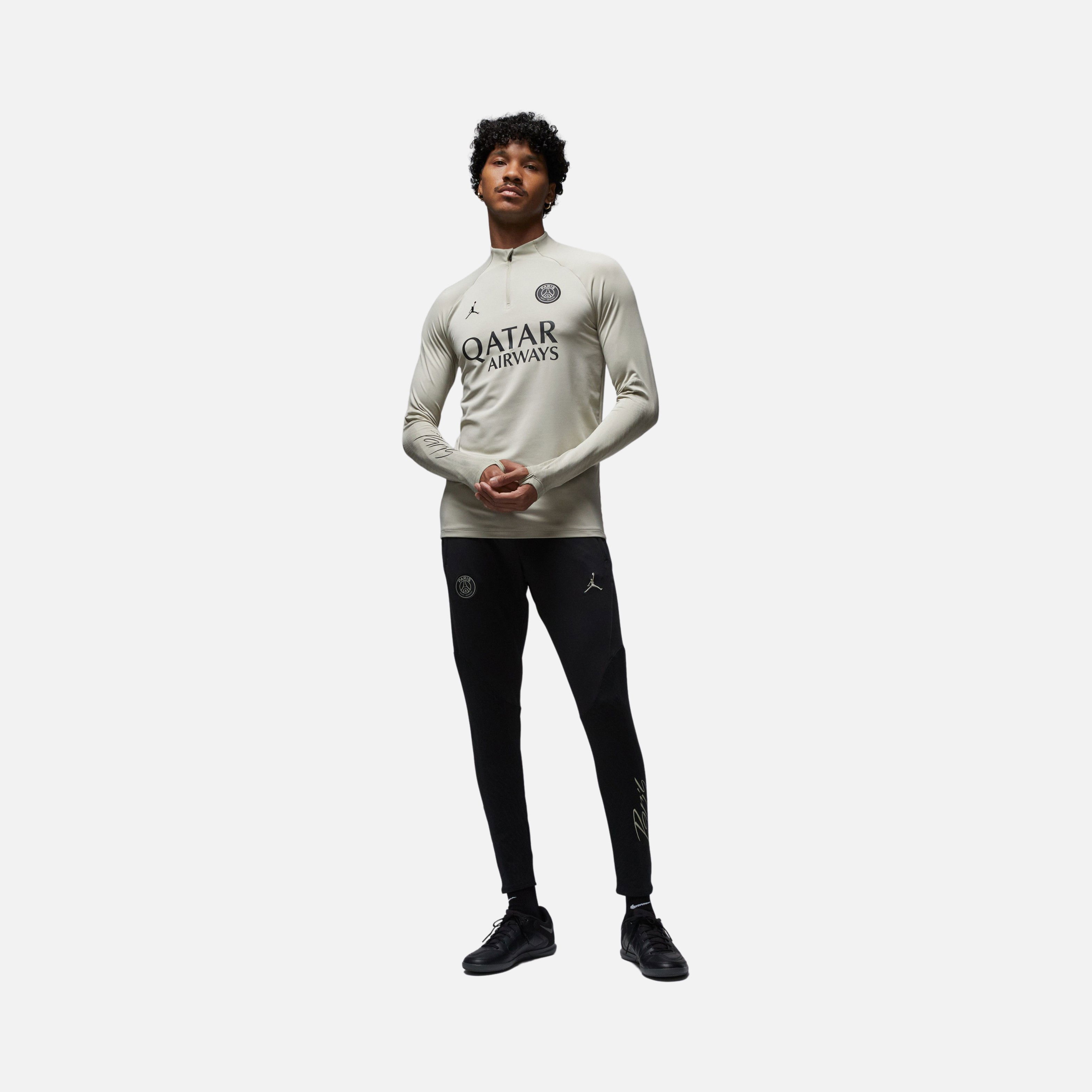 Nike Paris Saint-Germain Dri-Fit 2023-2024 Strike Training Long-Sleeve Erkek Tişört