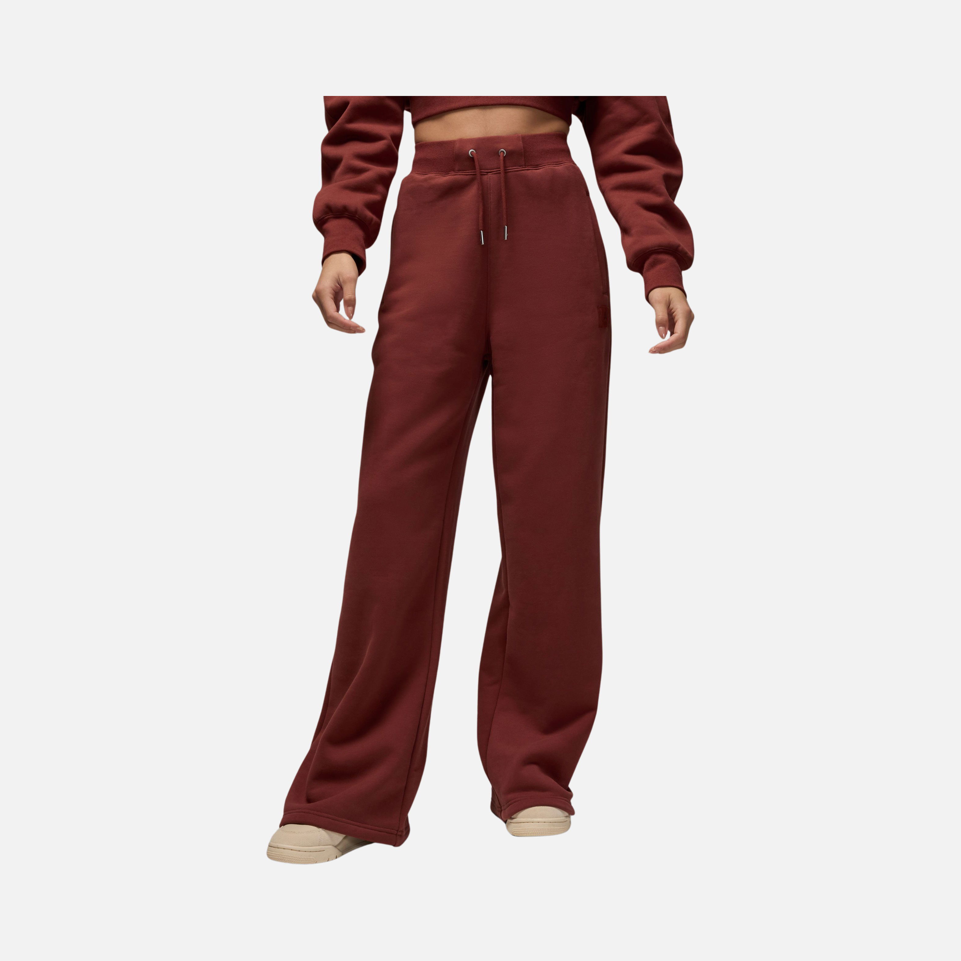 Nike Jordan Flight Fleece Open-Hem Extra Loose Legs Kadın Eşofman Altı