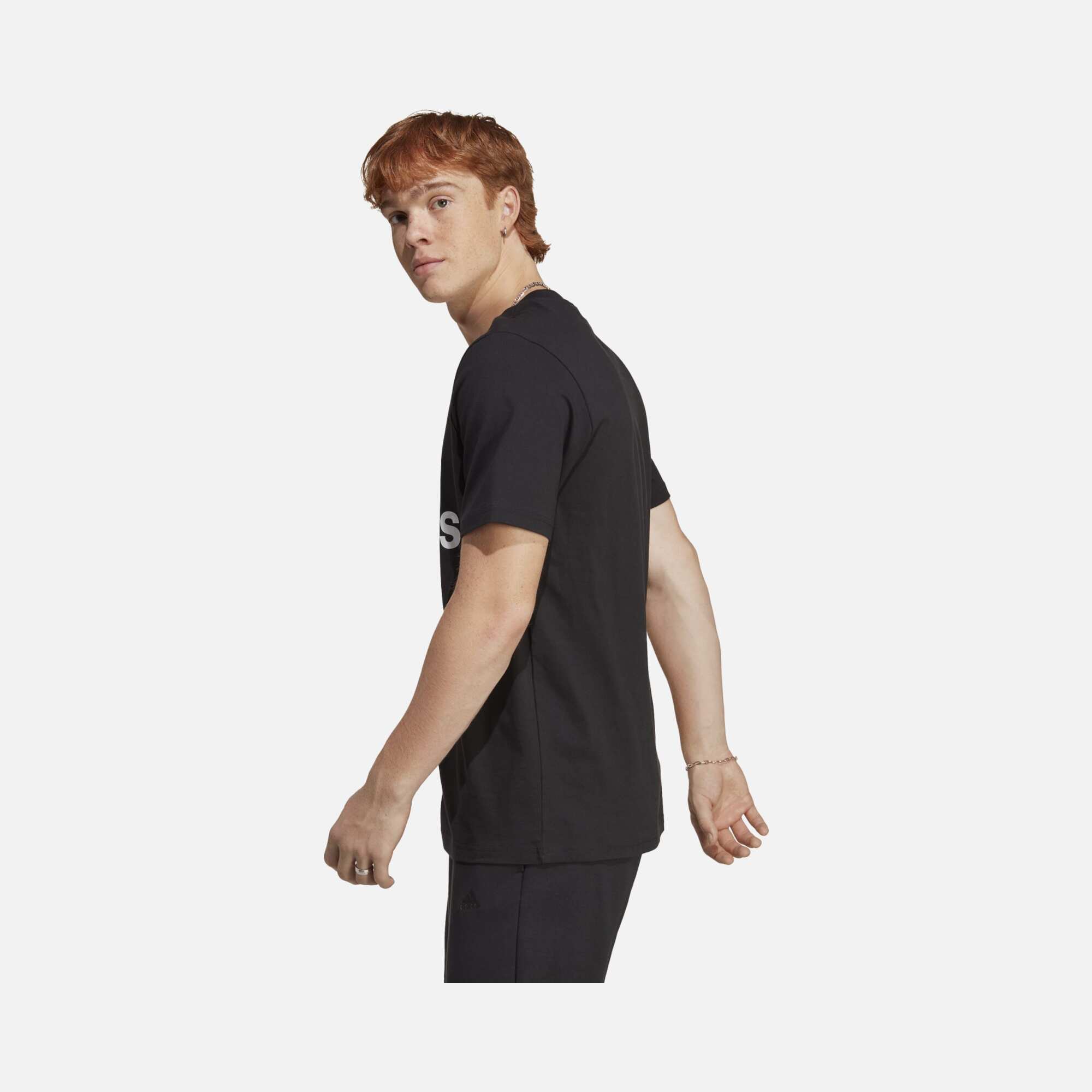 adidas Essentials Single Jersey Big Logo Short-Sleeve Erkek Tişört