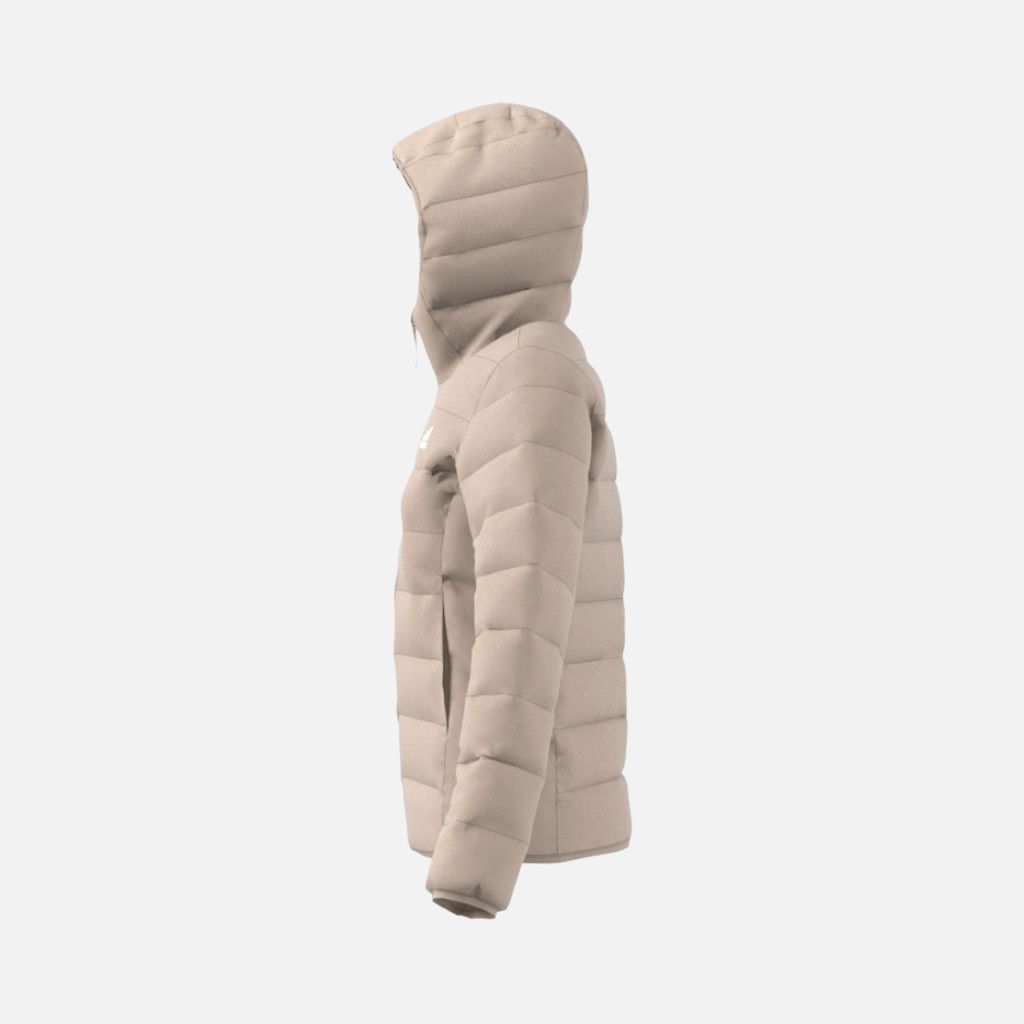 adidas Essentials Light Down Full-Zip Hoodie Kadın Mont