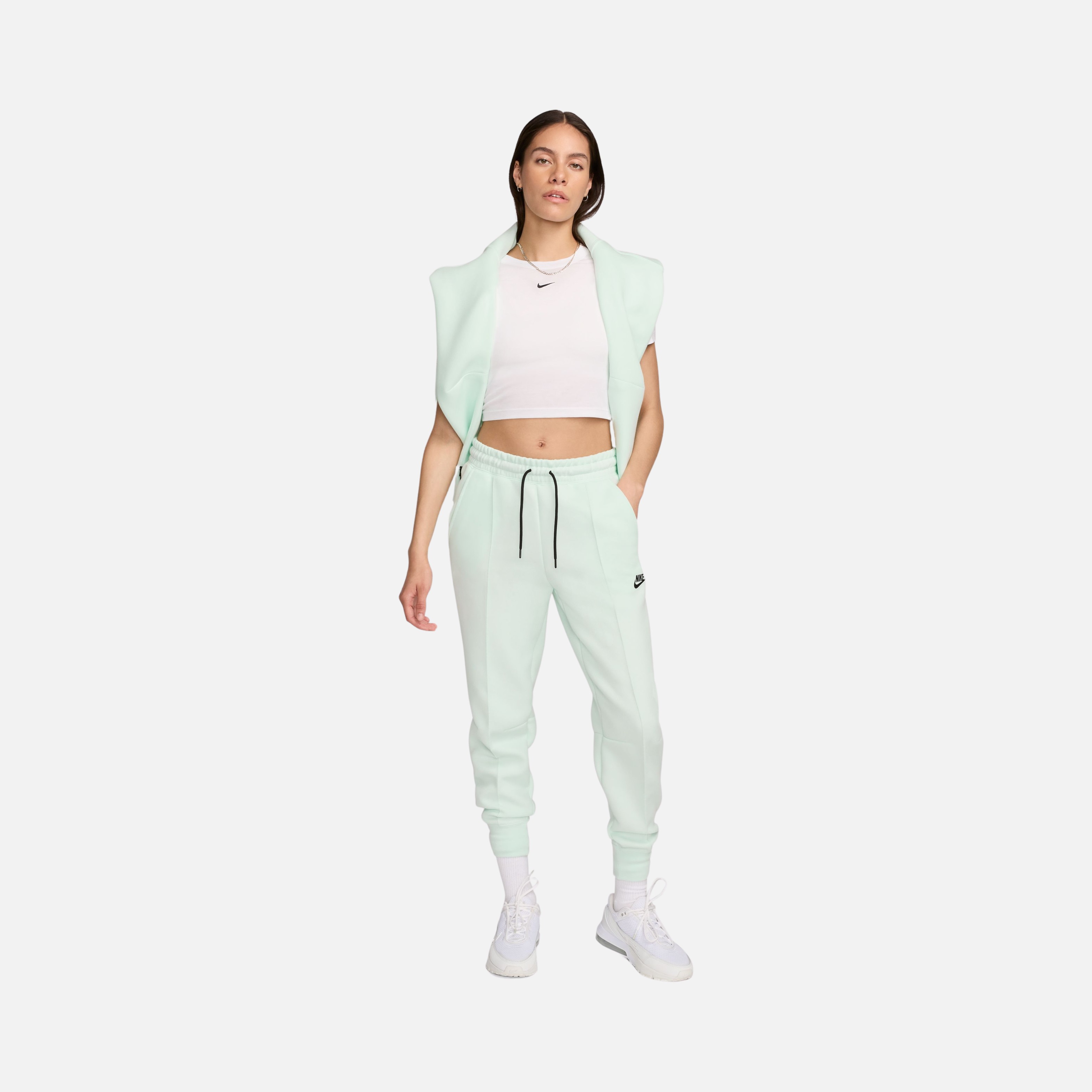 Nike Sportswear Tech Fleece Mid-Rise Kadın Eşofman Altı