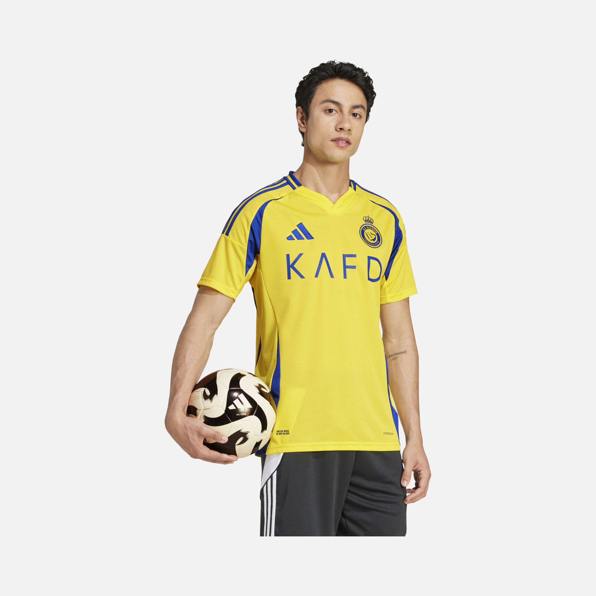 adidas Al Nassr FC 2024-2025 Stadium Ronaldo İç Saha Erkek Forma