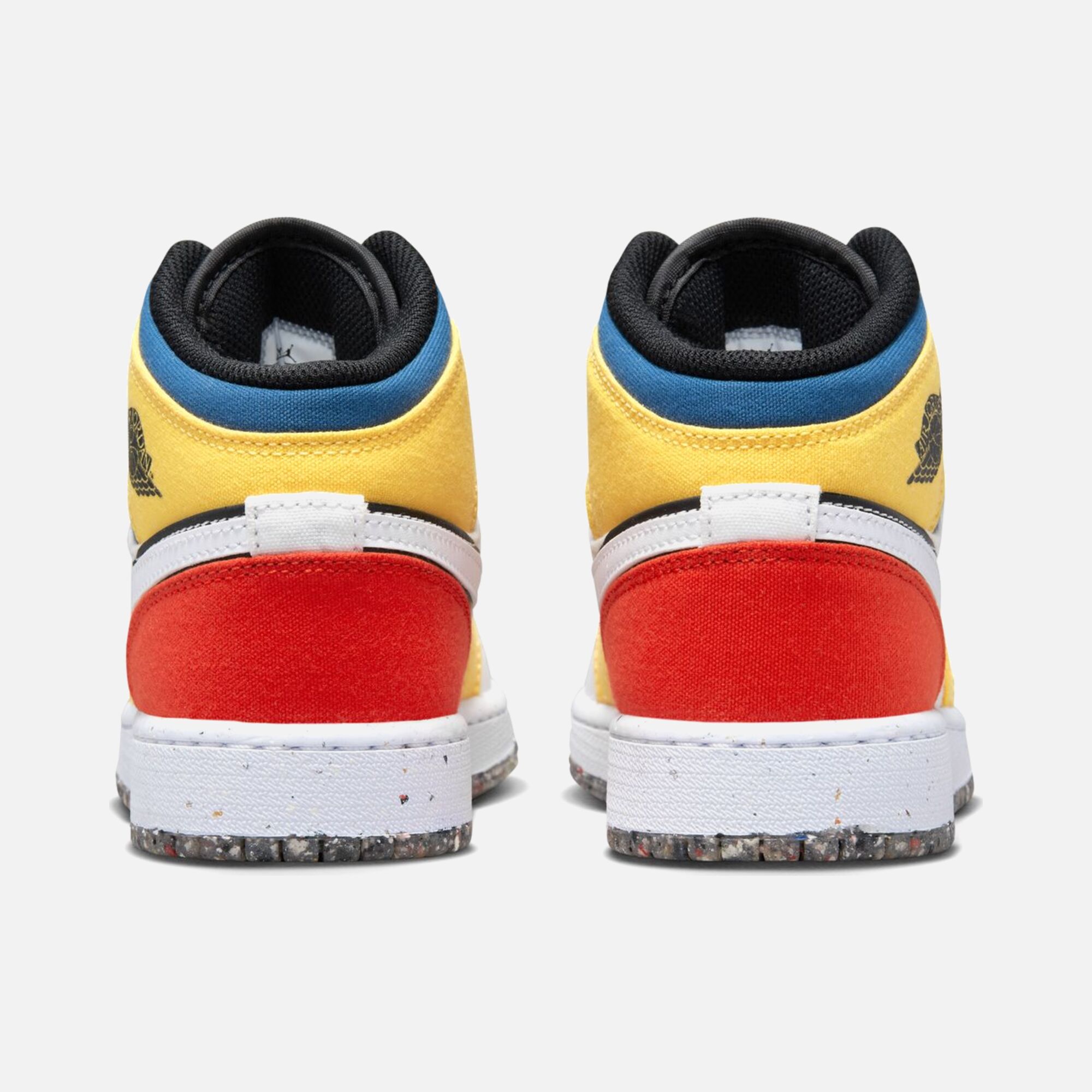 Nike Air Jordan 1 Mid SE Canvas (GS) Spor Ayakkabı