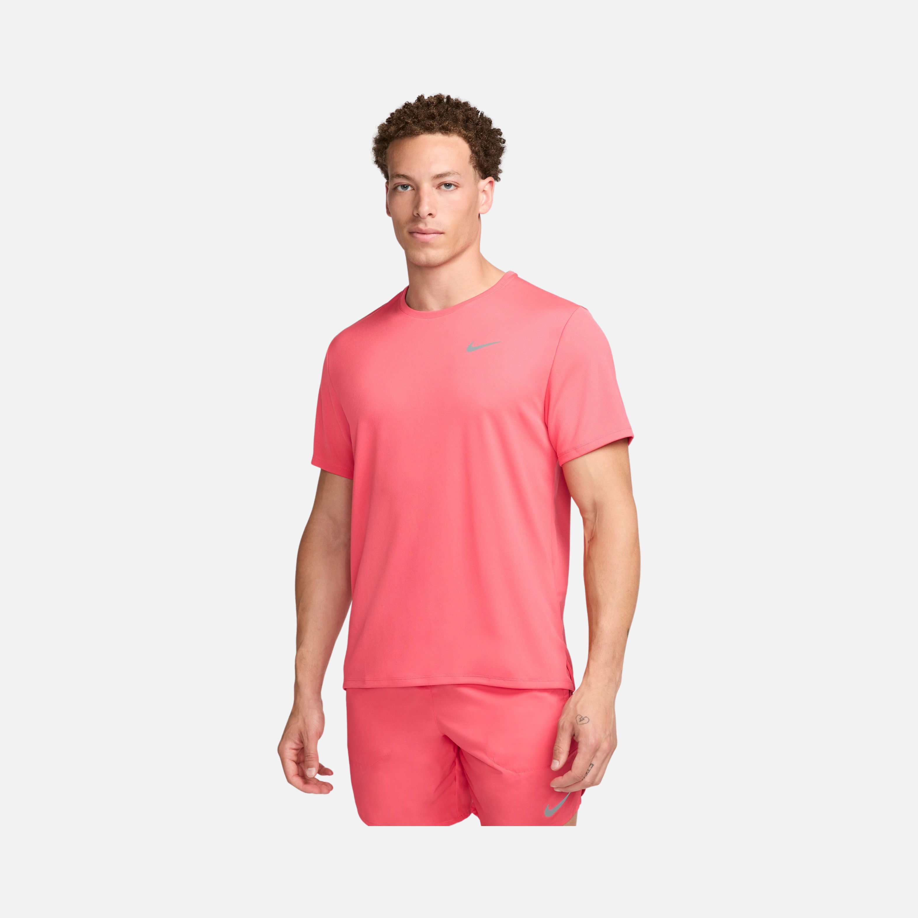 Nike Dri-Fit UV Miler Running Short-Sleeve Erkek Tişört