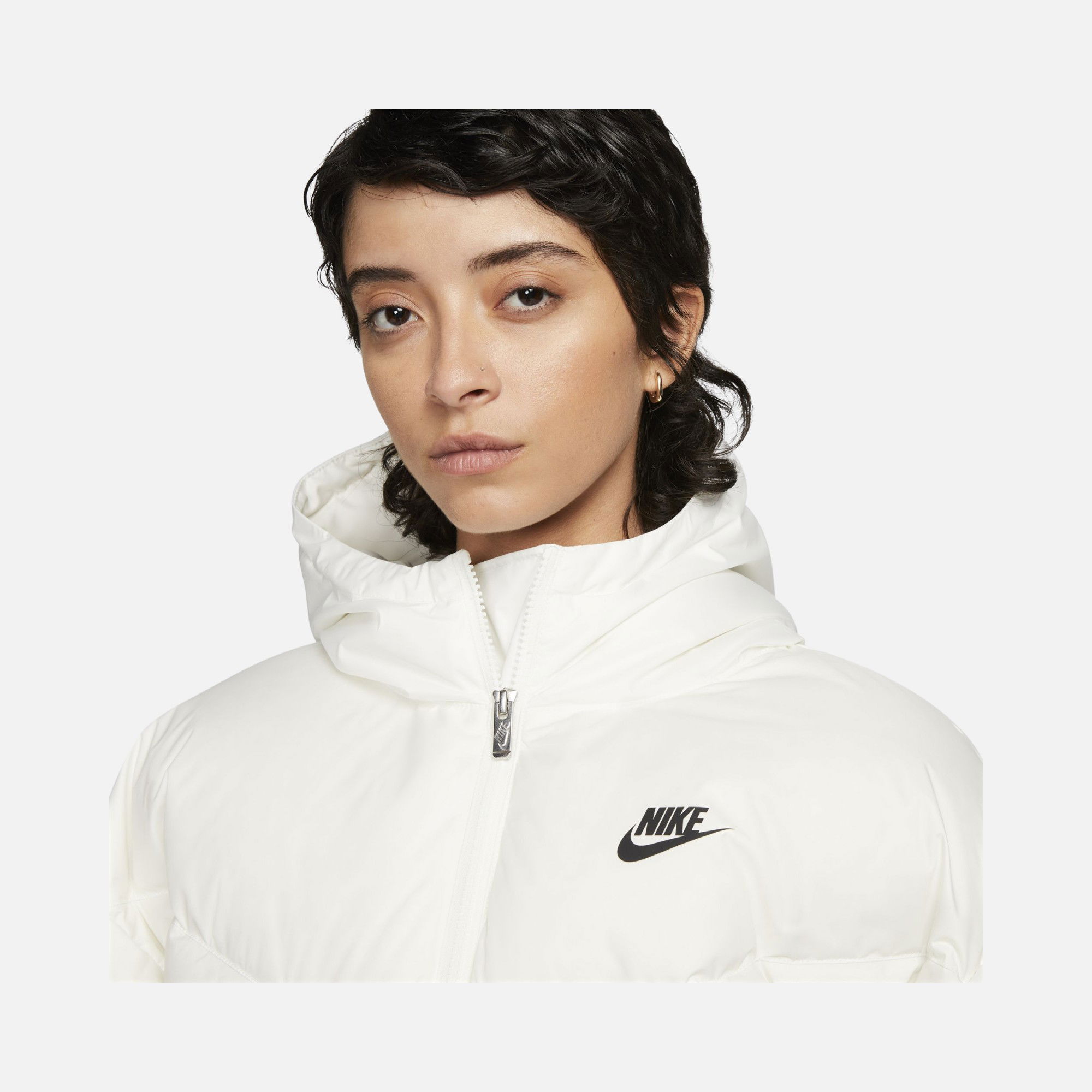Nike Sportswear Storm-Fit Windrunner Down Fill Full-Zip Hoodie Kadın Mont