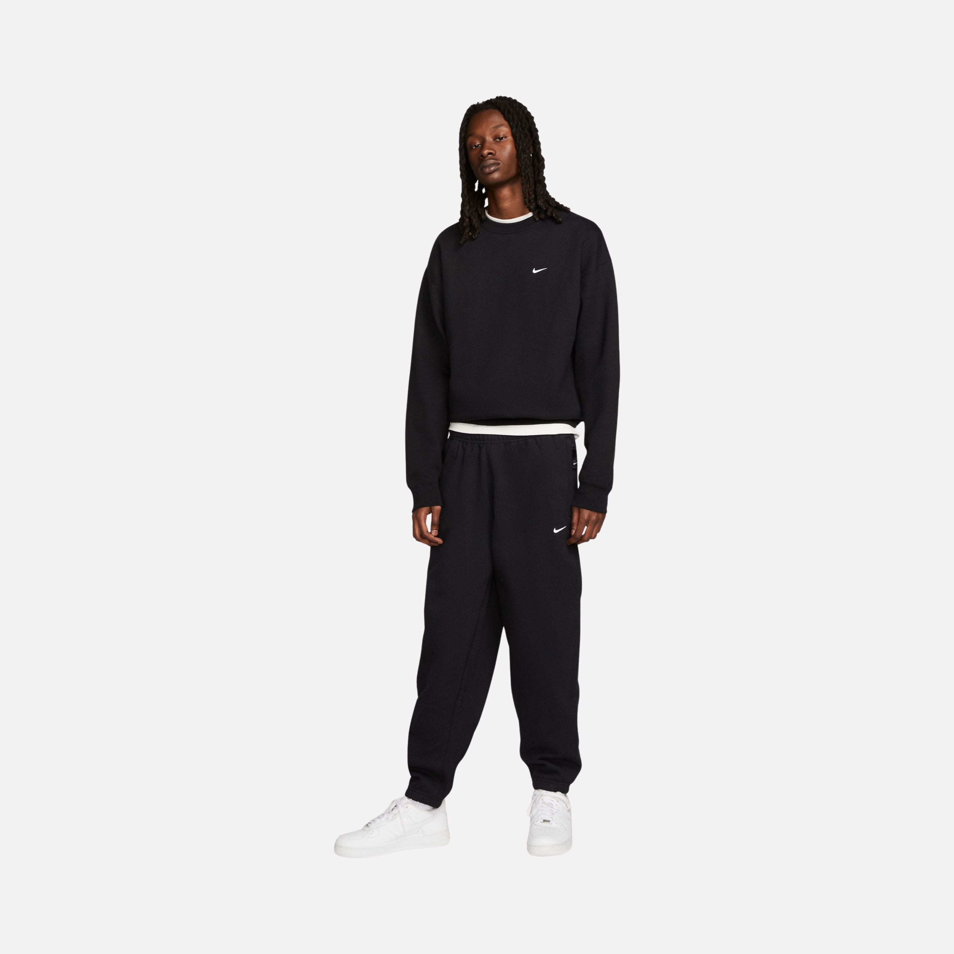Nike Sportswear Solo Swoosh Fleece Wide Cut Erkek Eşofman Altı