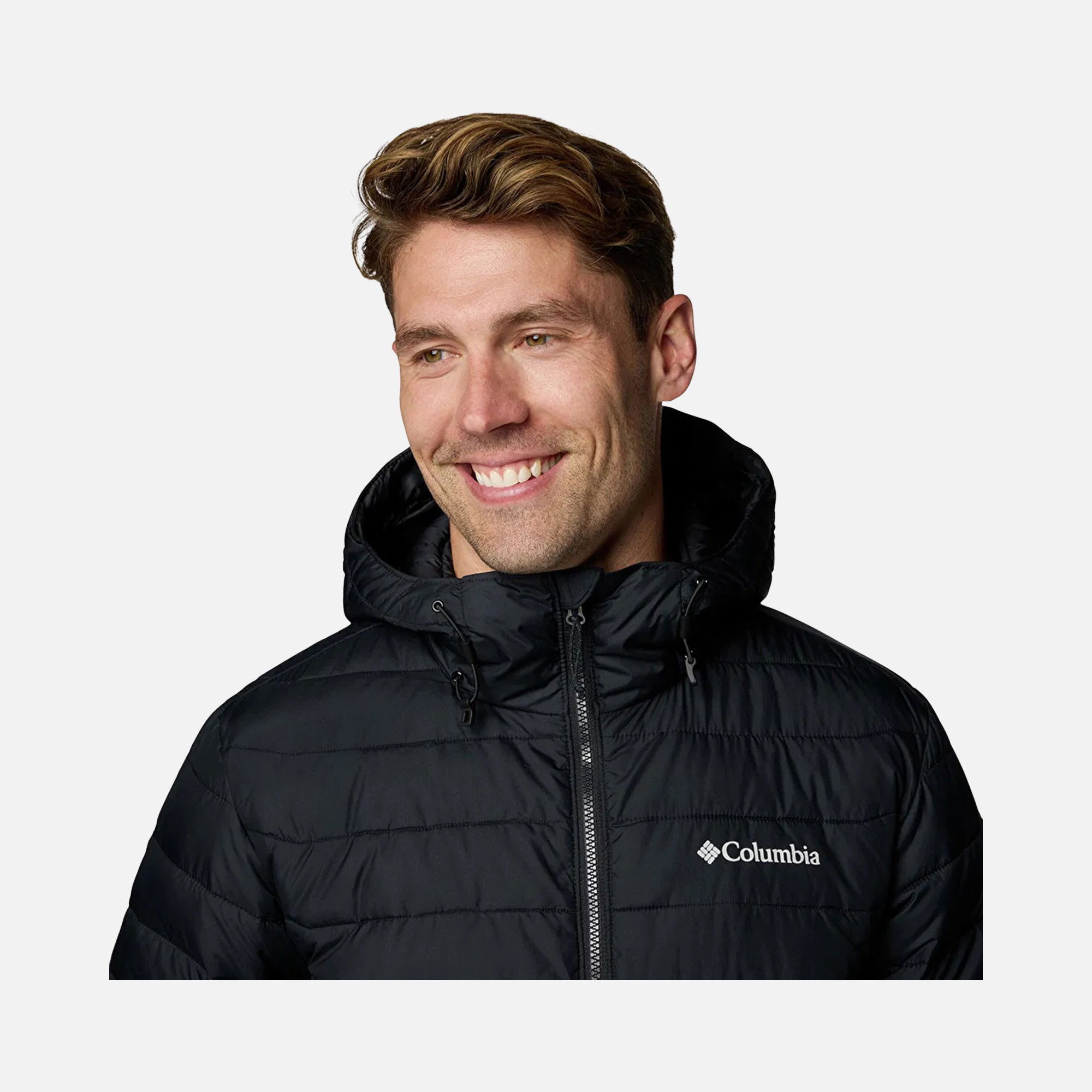 Columbia Powder Lite II Omni-Heat™ Reflective Full-Zip Hoodie Erkek Mont