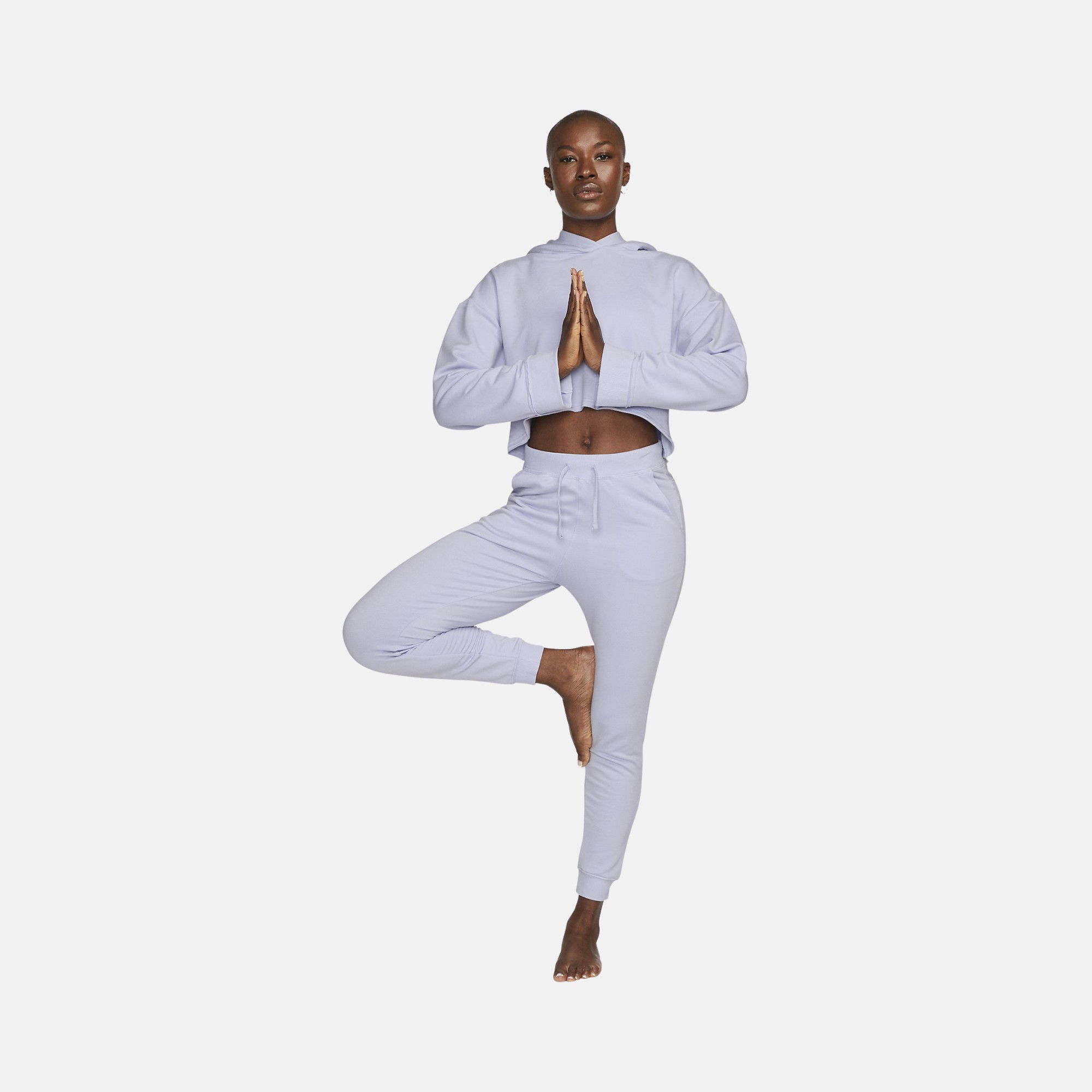 Nike Yoga Luxe 7/8 Fleece Kadın Eşofman Altı