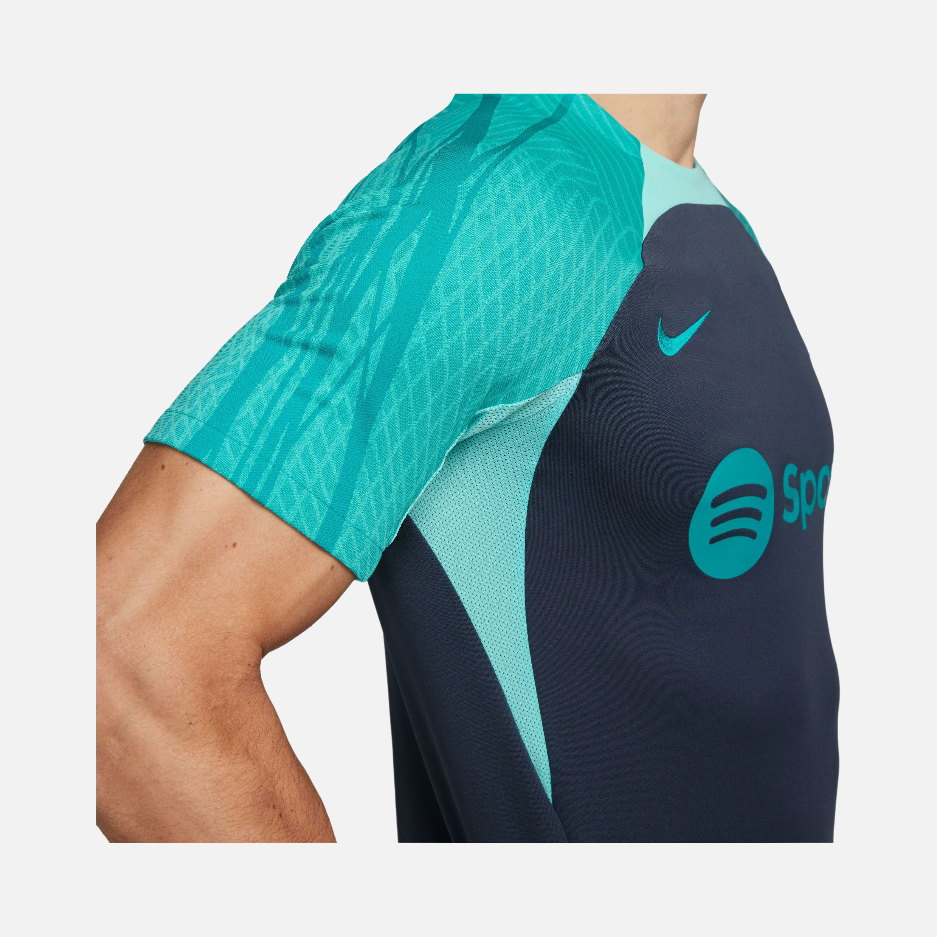 Nike FC Barcelona Dri-Fit 2023-2024 Strike Training Short-Sleeve Erkek Tişört