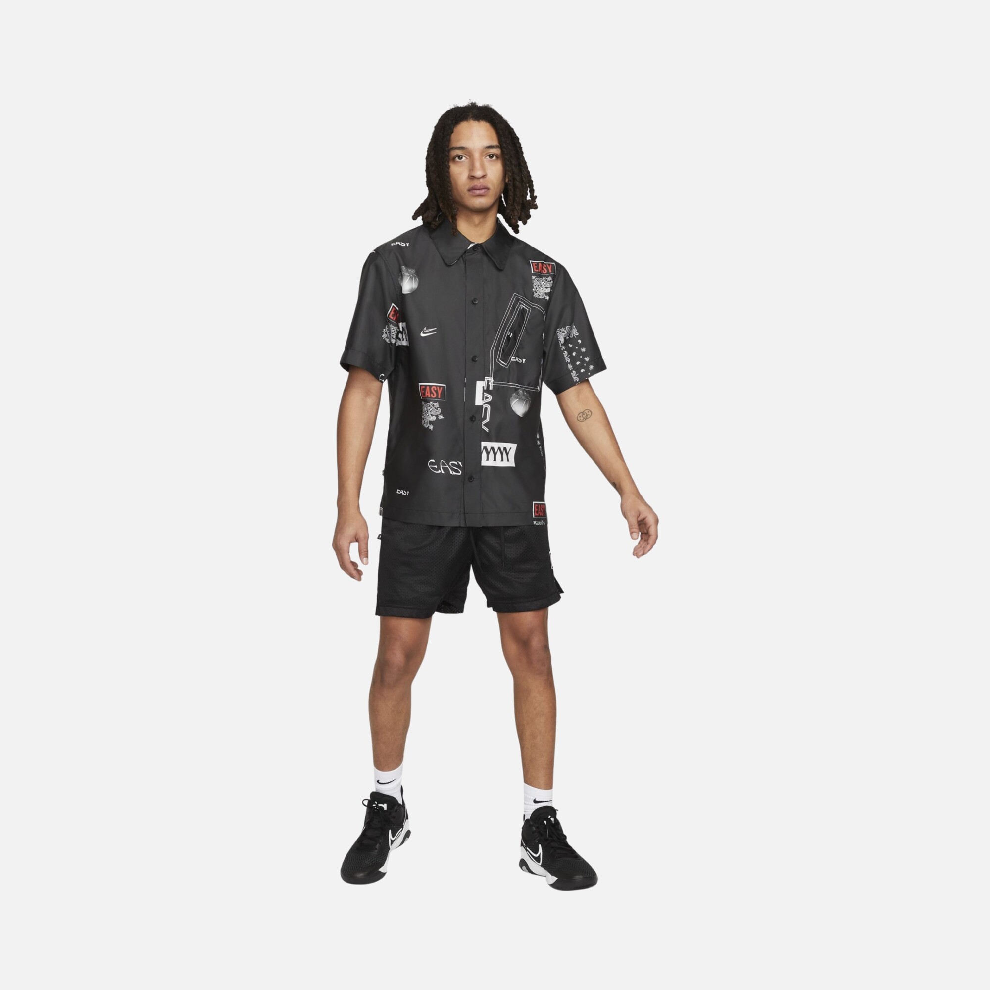 Nike KD Full-Length Button Erkek Gömlek