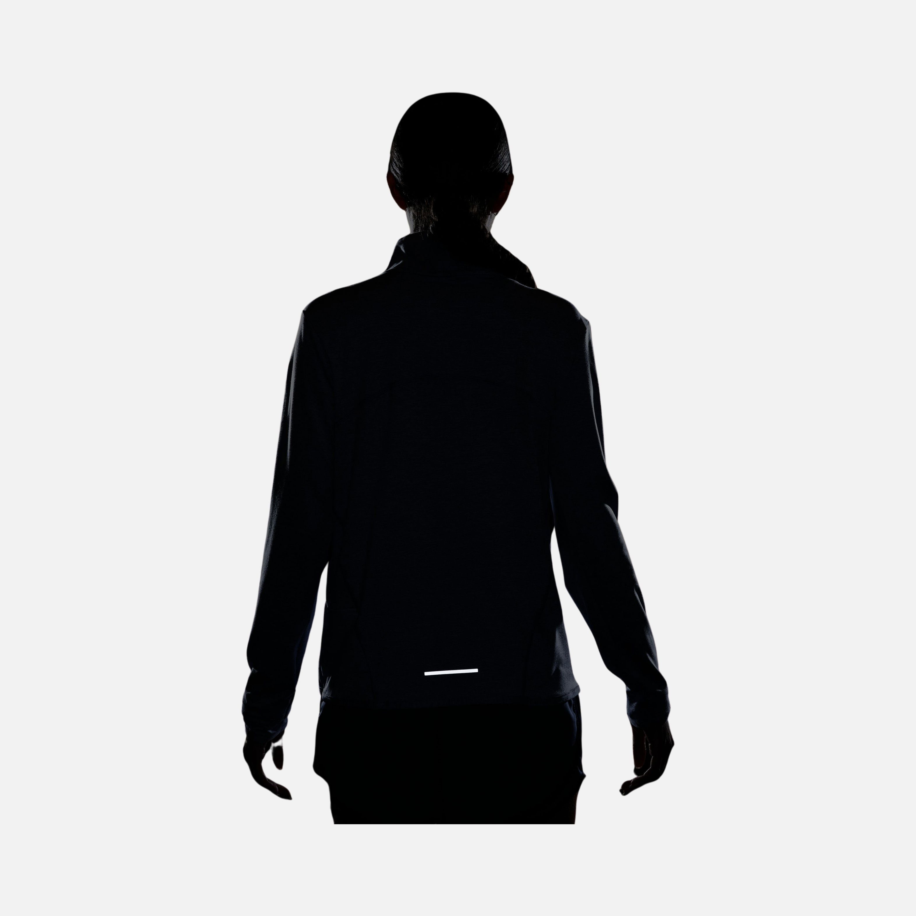 Nike Dri-Fit Swift Element UV 1/4-Zip Running Long-Sleeve Kadın Tişört