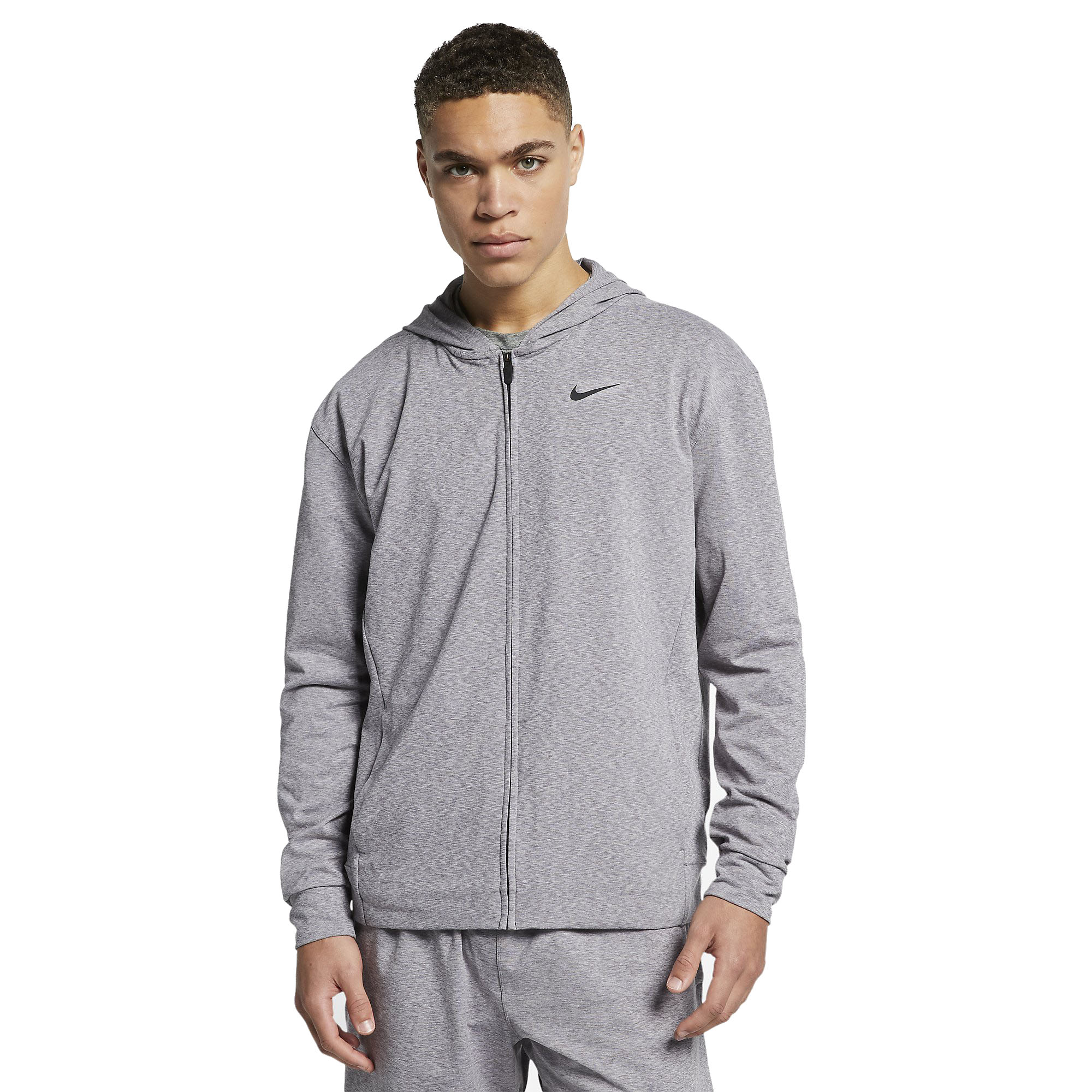 Nike Dri-Fit Full-Zip Yoga Training Hoodie Erkek Sweatshirt