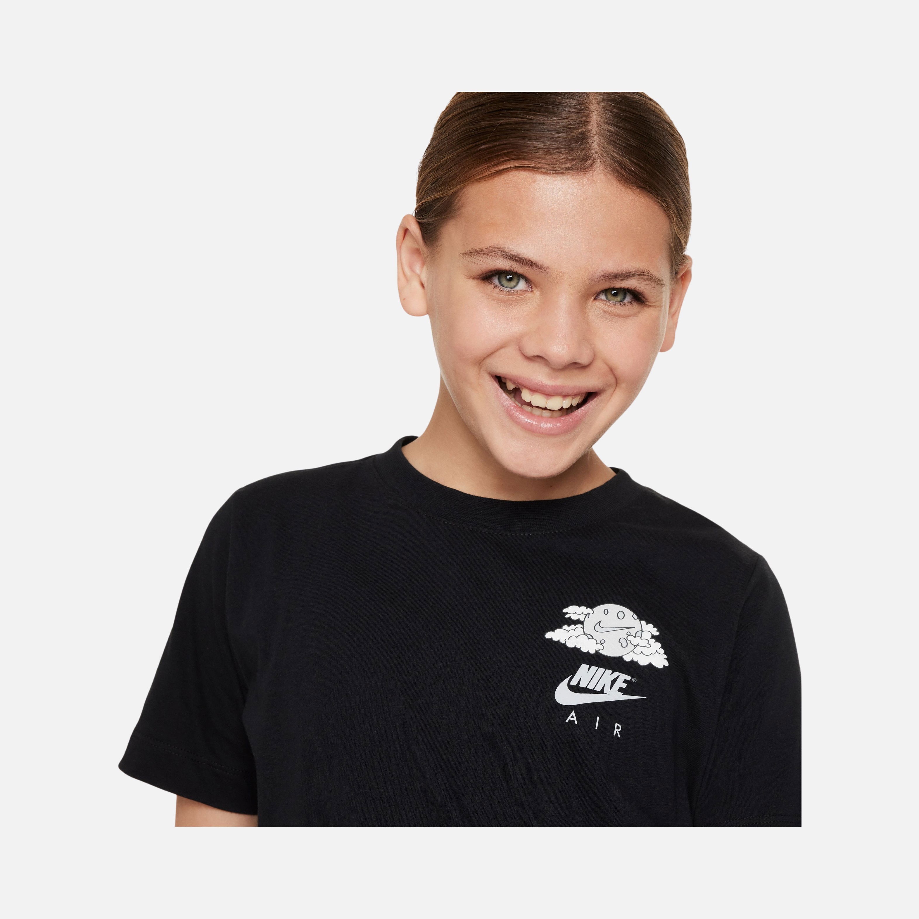 Nike Sportswear Air 2 Graphic Short-Sleeve (Girls') Çocuk Tişört