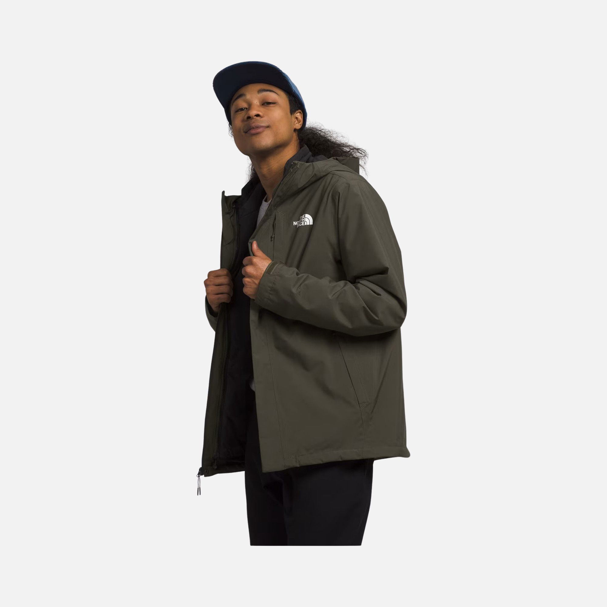 North Face Carto Triclimate DryVent™ PrimaLoft® 3-in-1 Full-Zip Hoodie Erkek Mont