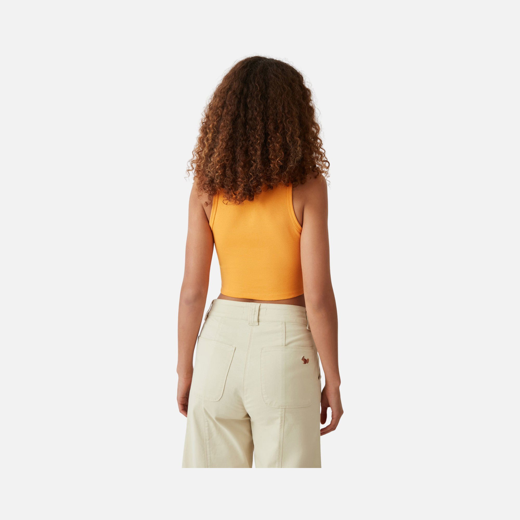 WWF Sportswear Koala Embroidered Cropped Kadın Atlet