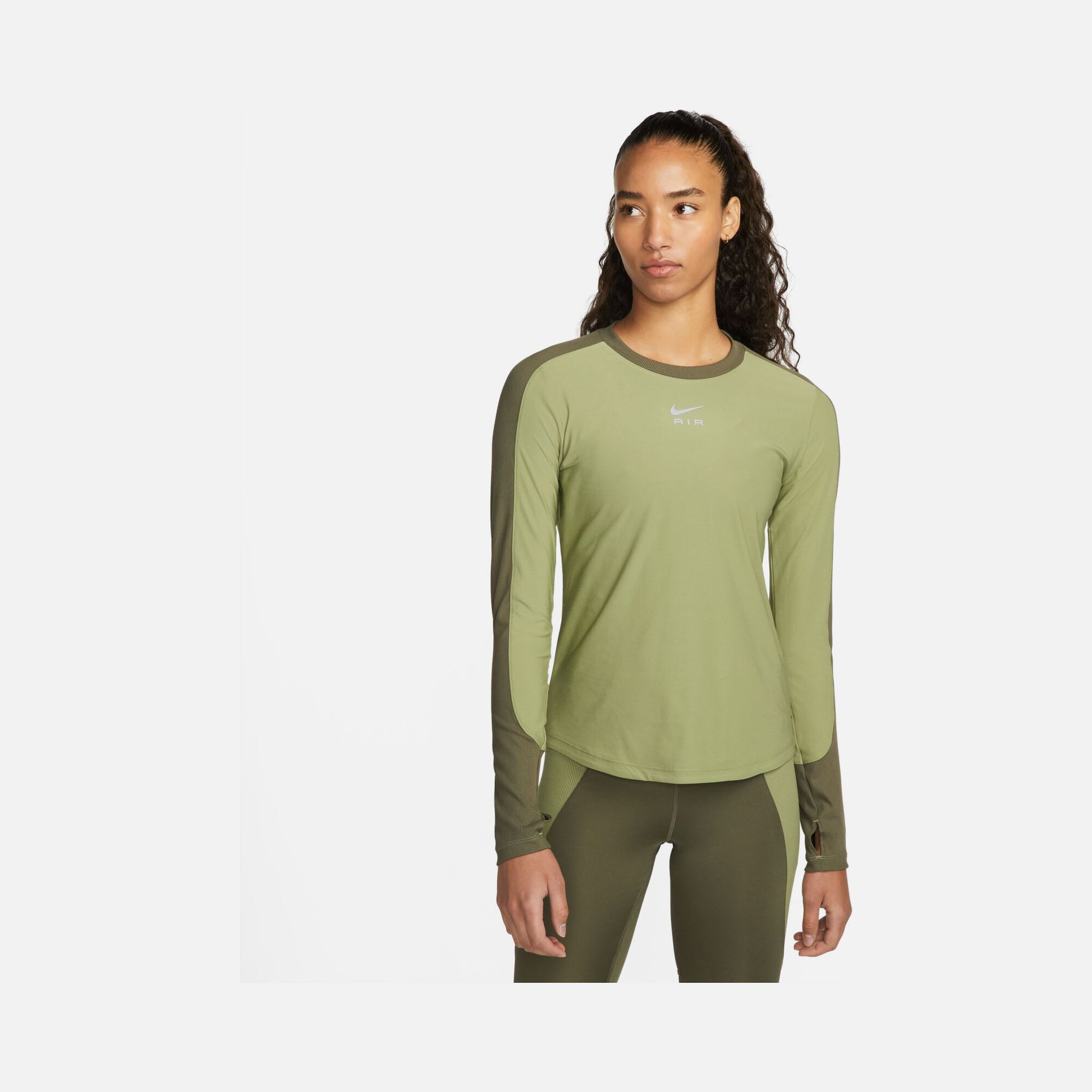 Nike Dri-Fit Air Running Long-Sleeve Kadın Tişört