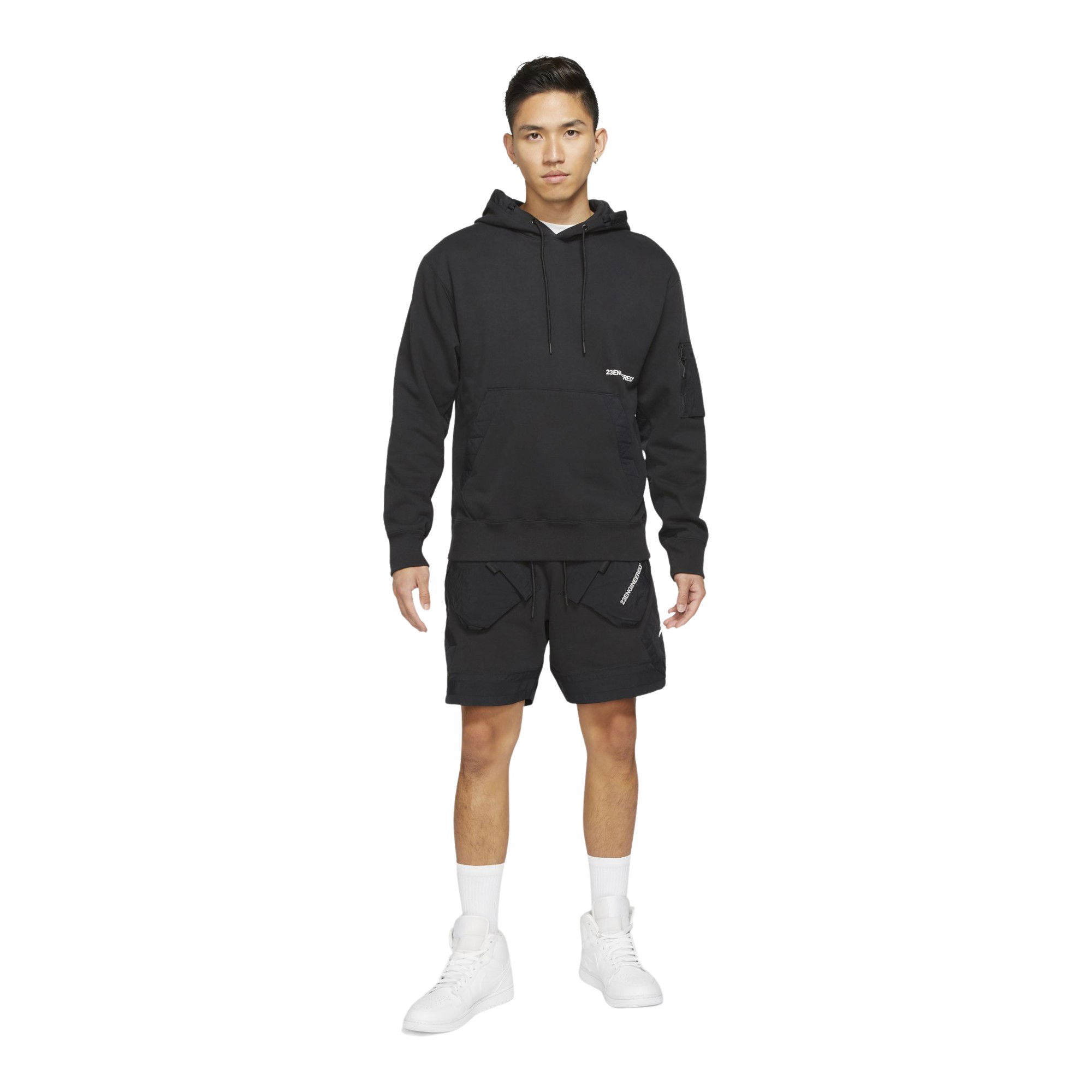 Nike Jordan 23 Engineered Fleece Pullover Hoodie FW21 Erkek Sweatshirt