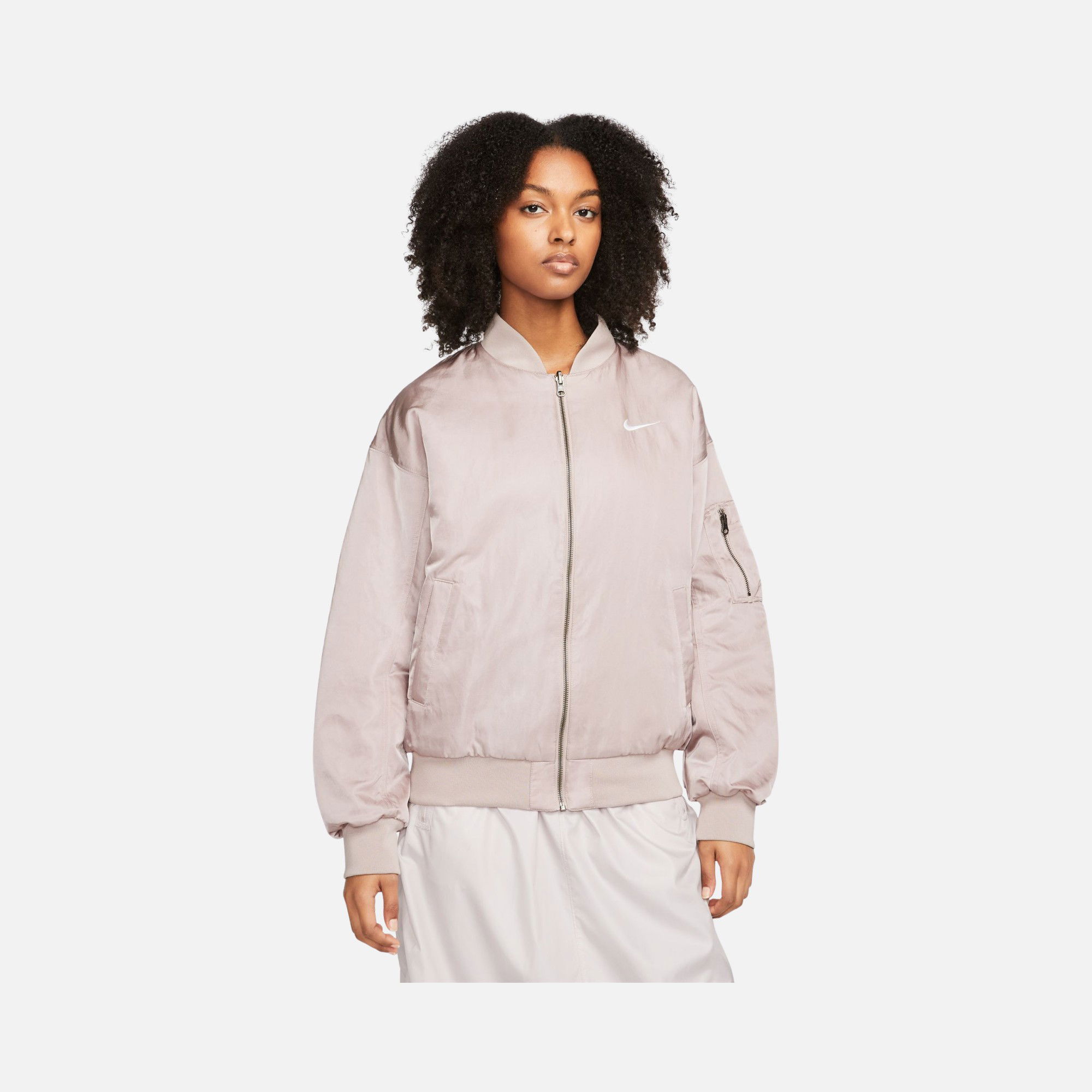 Nike Sportswear Reversible Varsity College Style Bomber Full-Zip Kadın Ceket