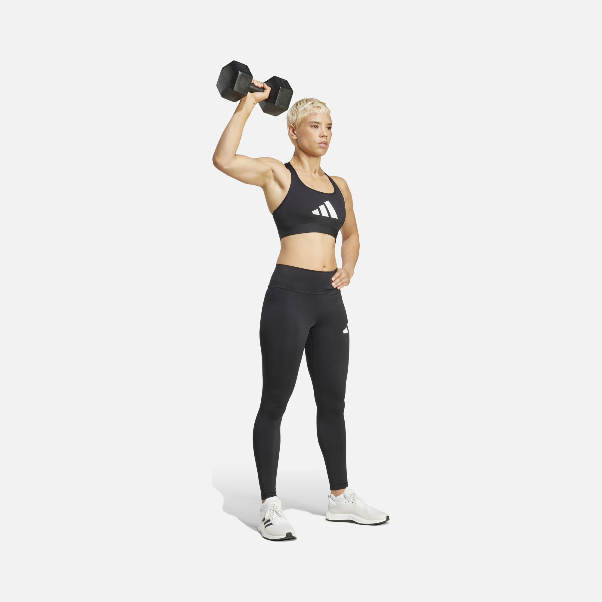 adidas AEROREADY Train Essentials Big Logo High Waist Full-Length Gym & Training Kadın Tayt